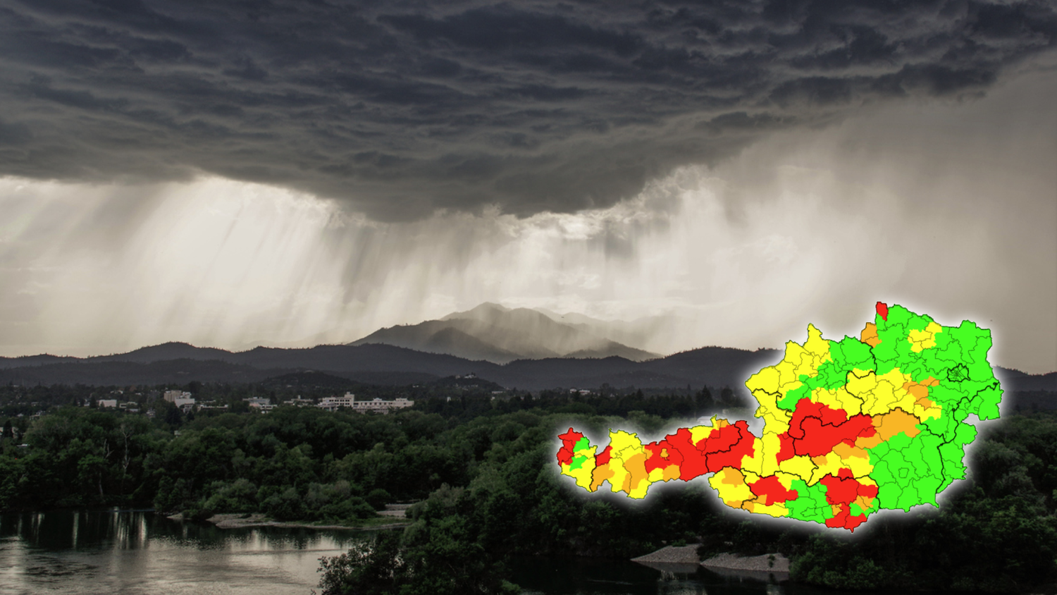 Heute.at - Starke Hitzegewitter – Warnstufe Rot in 7 Bundesländern