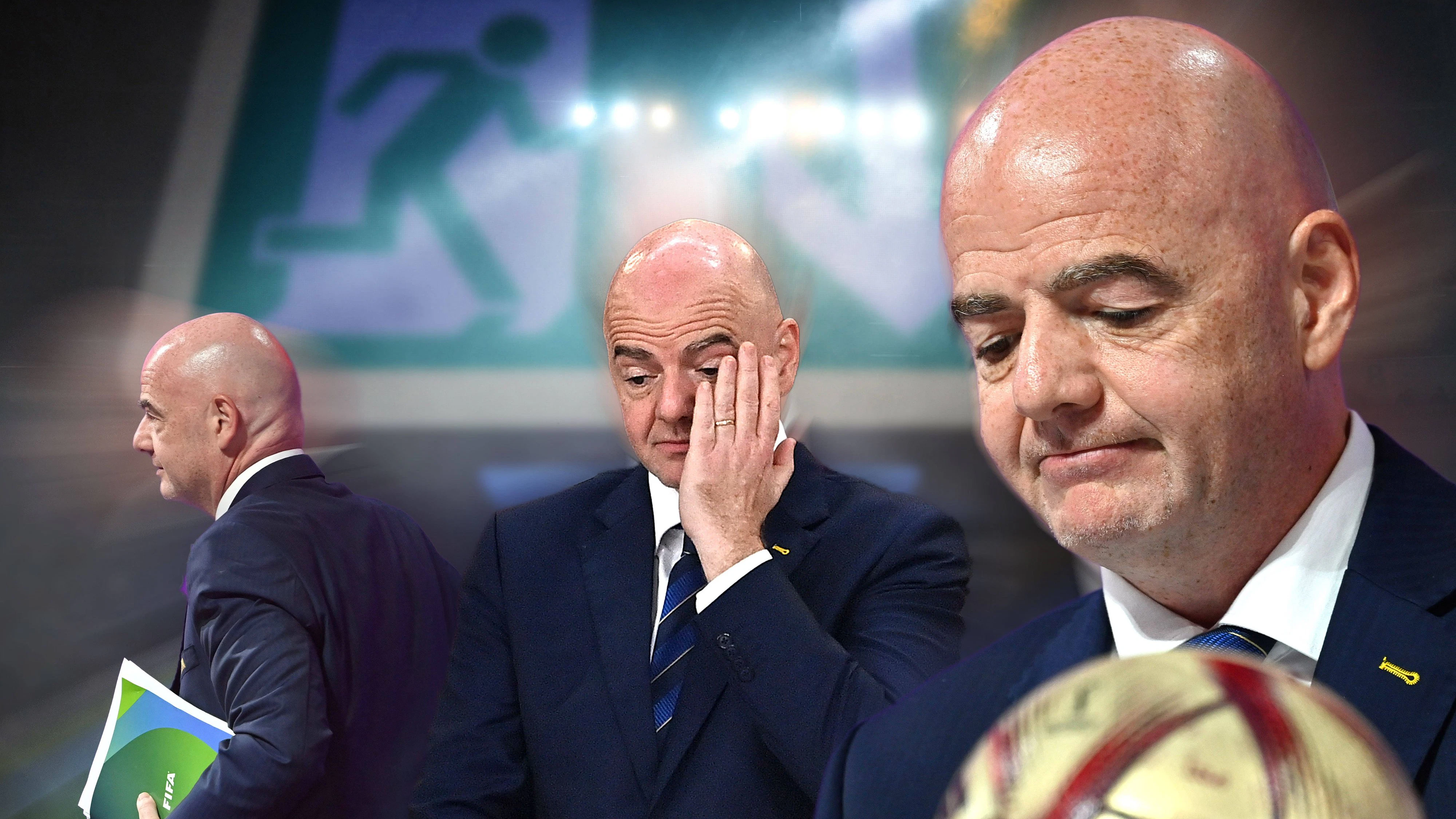 Heute.at - Krisensitzung: Wie sich Infantino an FIFA-Job klammert