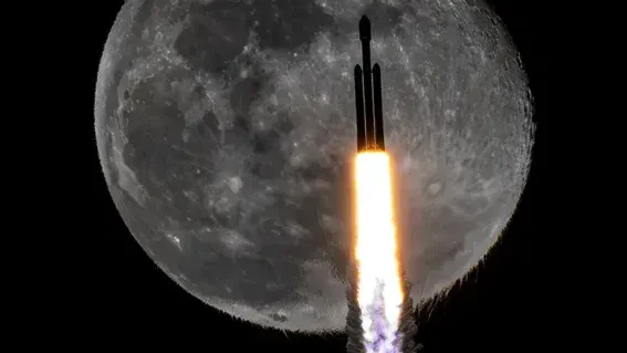 Heute.at - SpaceX-Rakete soll auf dem Mond eingeschlagen sein