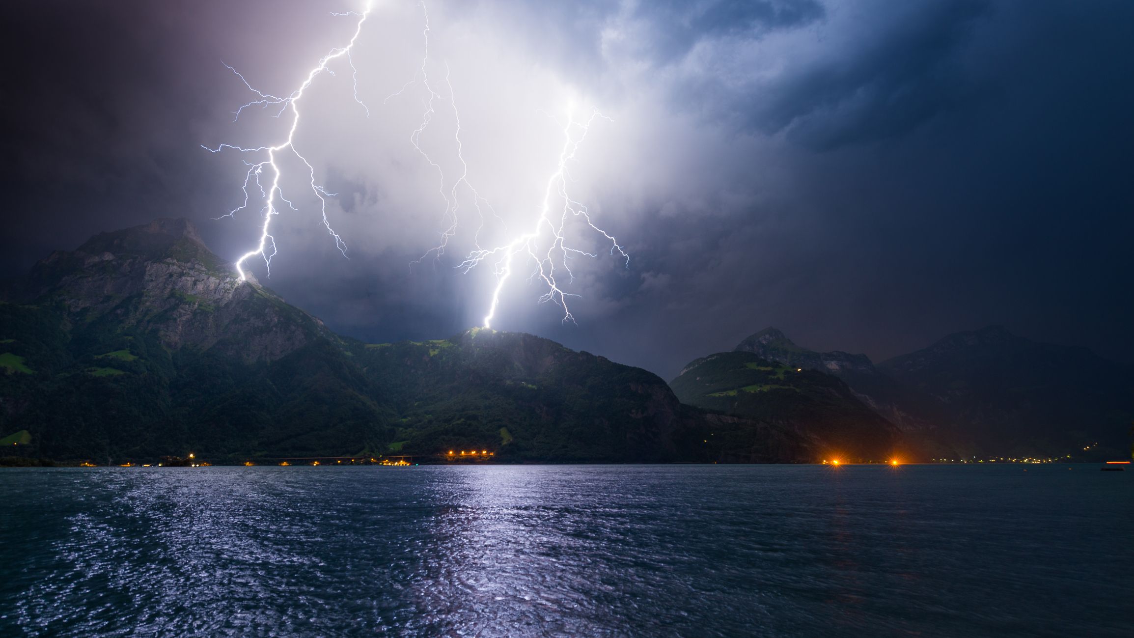 Auch in Kärnten gingen Donnerstagabend heftige Unwetter nieder.