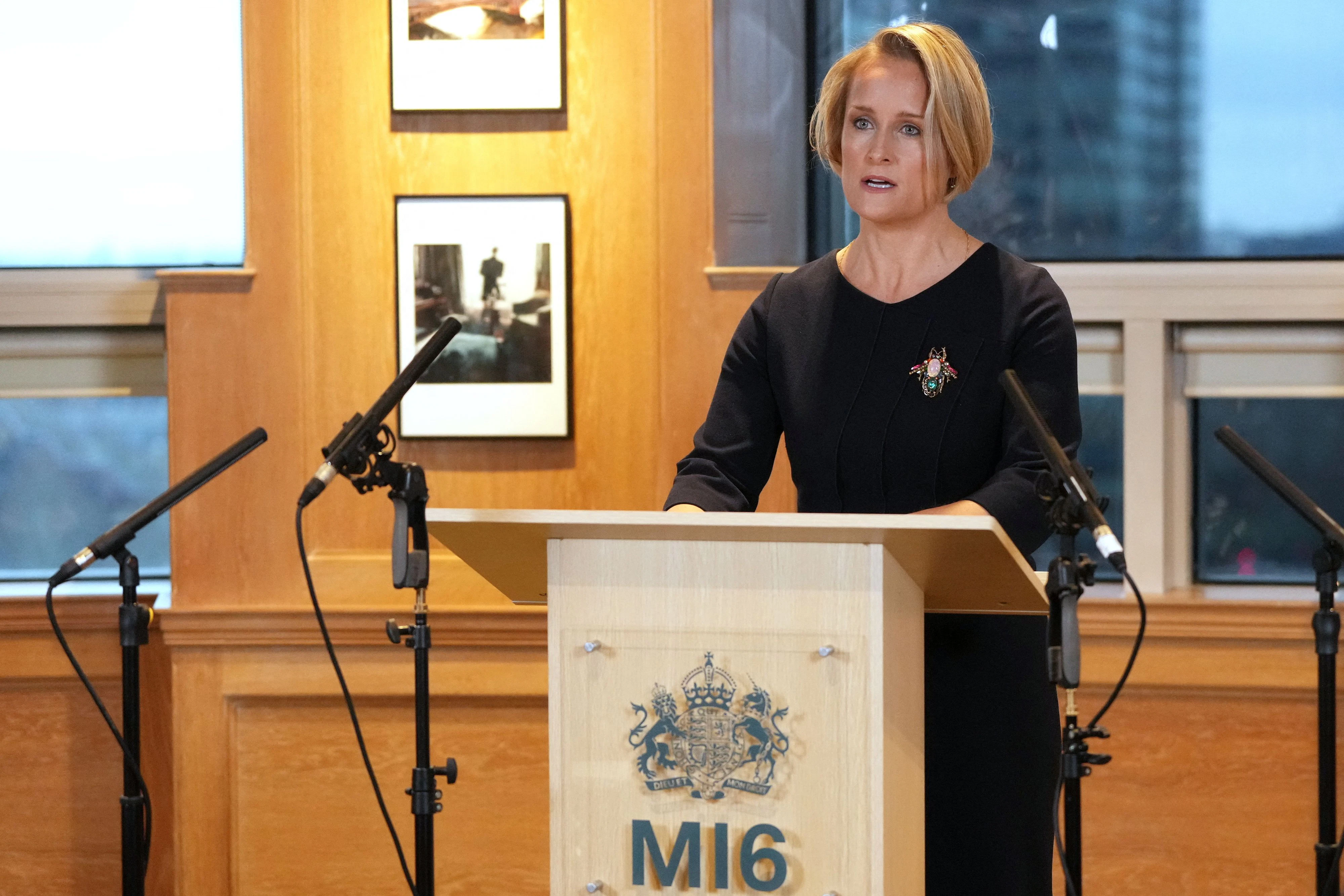 Leitet seit 2025 den britischen Auslandsnachrichtendienst: MI6-Chefin Blaise Metreweli
