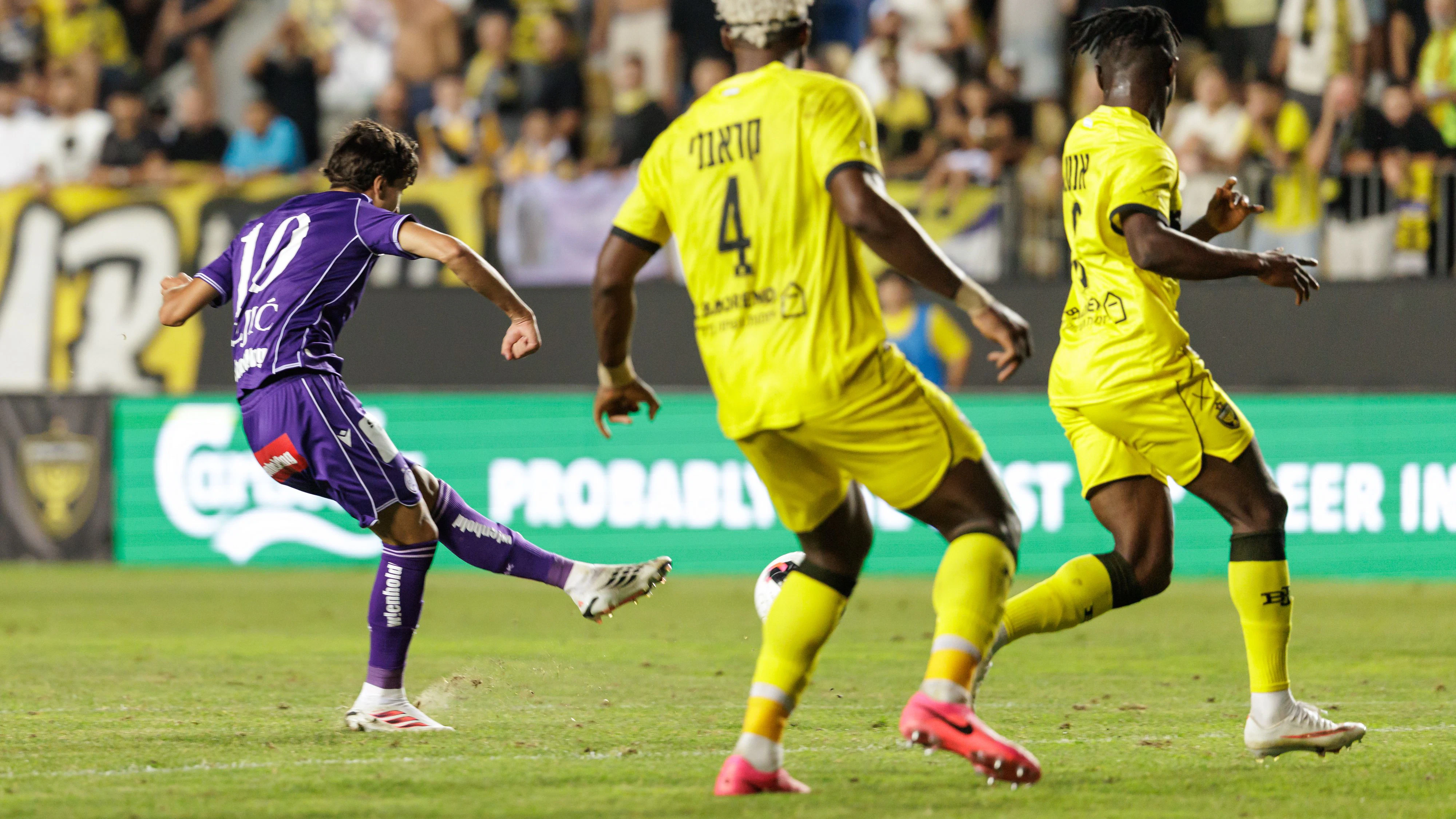 Die Austria dreht das Spiel gegen Beitar Jerusalem. 