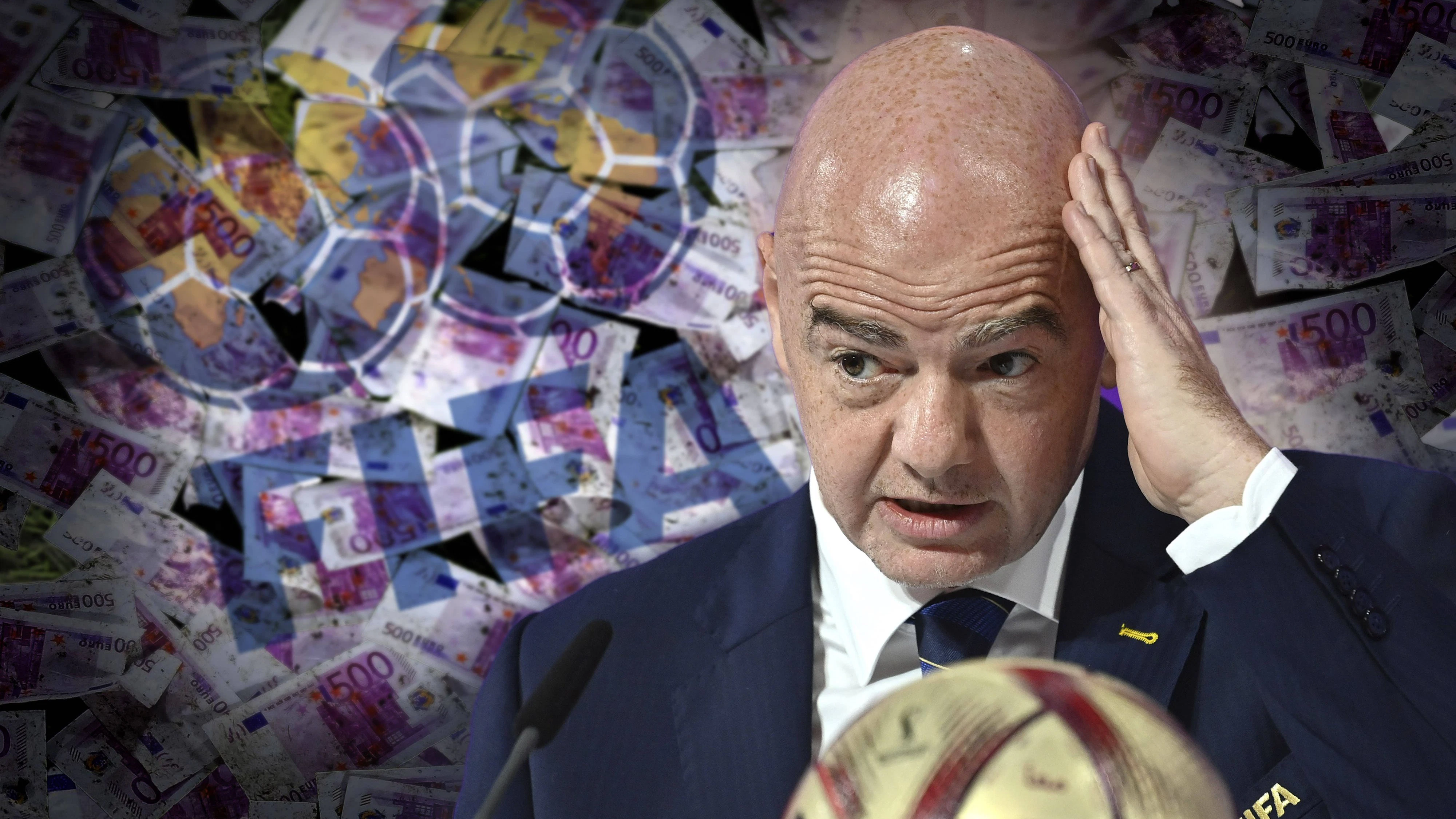Der Druck auf FIFA-Boss Gianni Infantino wird immer größer. 