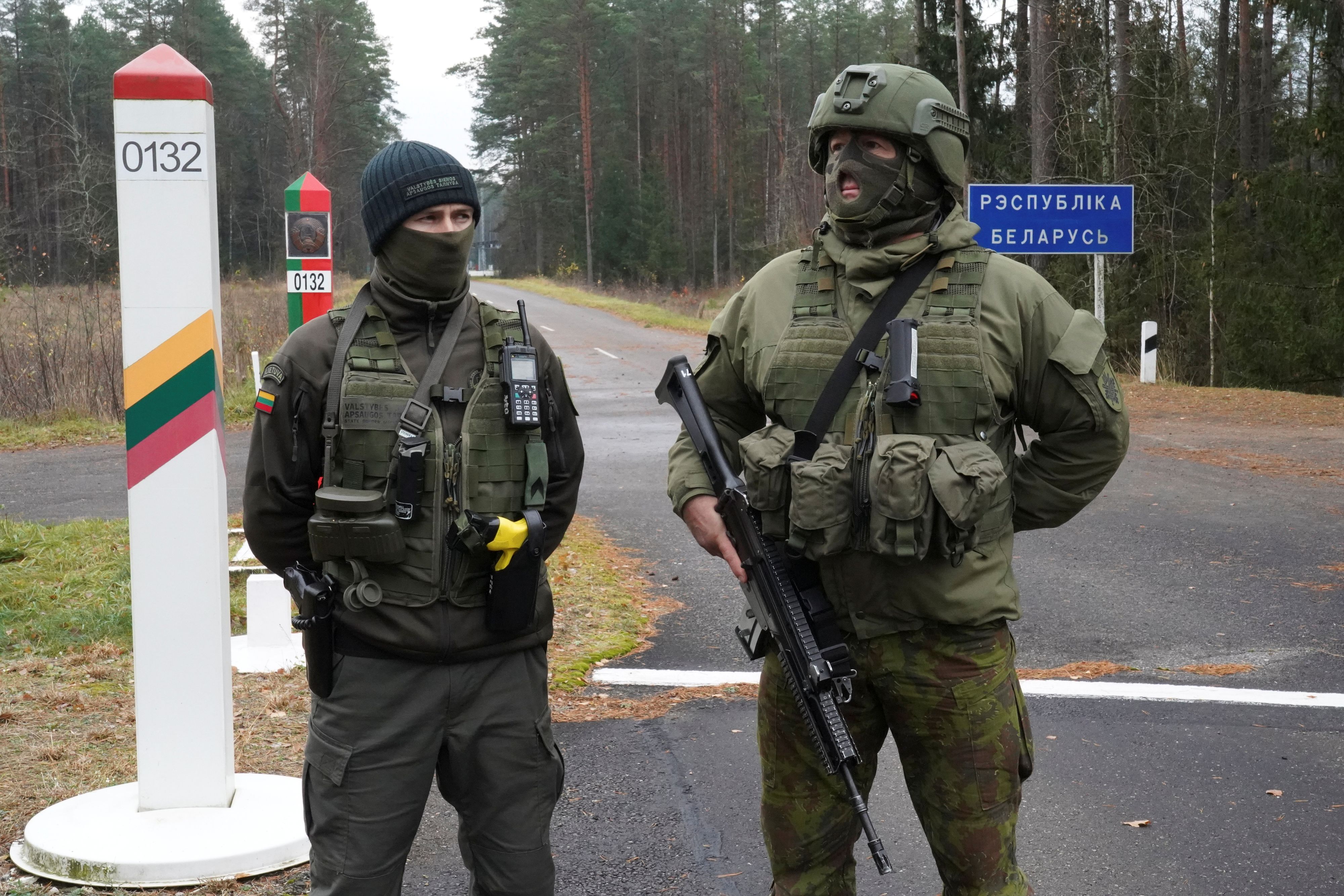 An der Grenze zwischen Litauen und Belarus wurde ein geheimer Tunnel entdeckt. (Symbolbild)