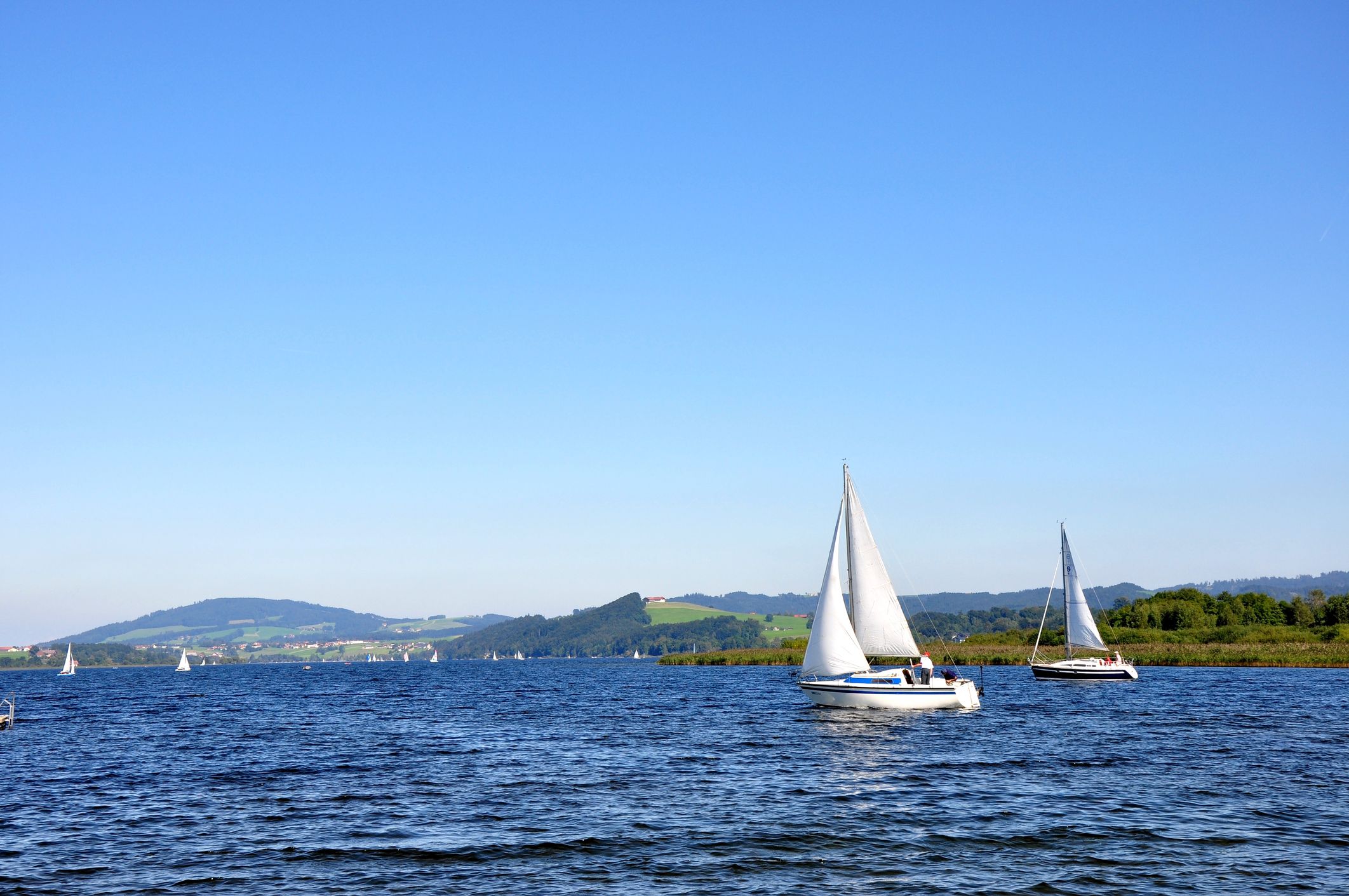 Eine Frau ertrank am Mittwoch im Wallersee. 