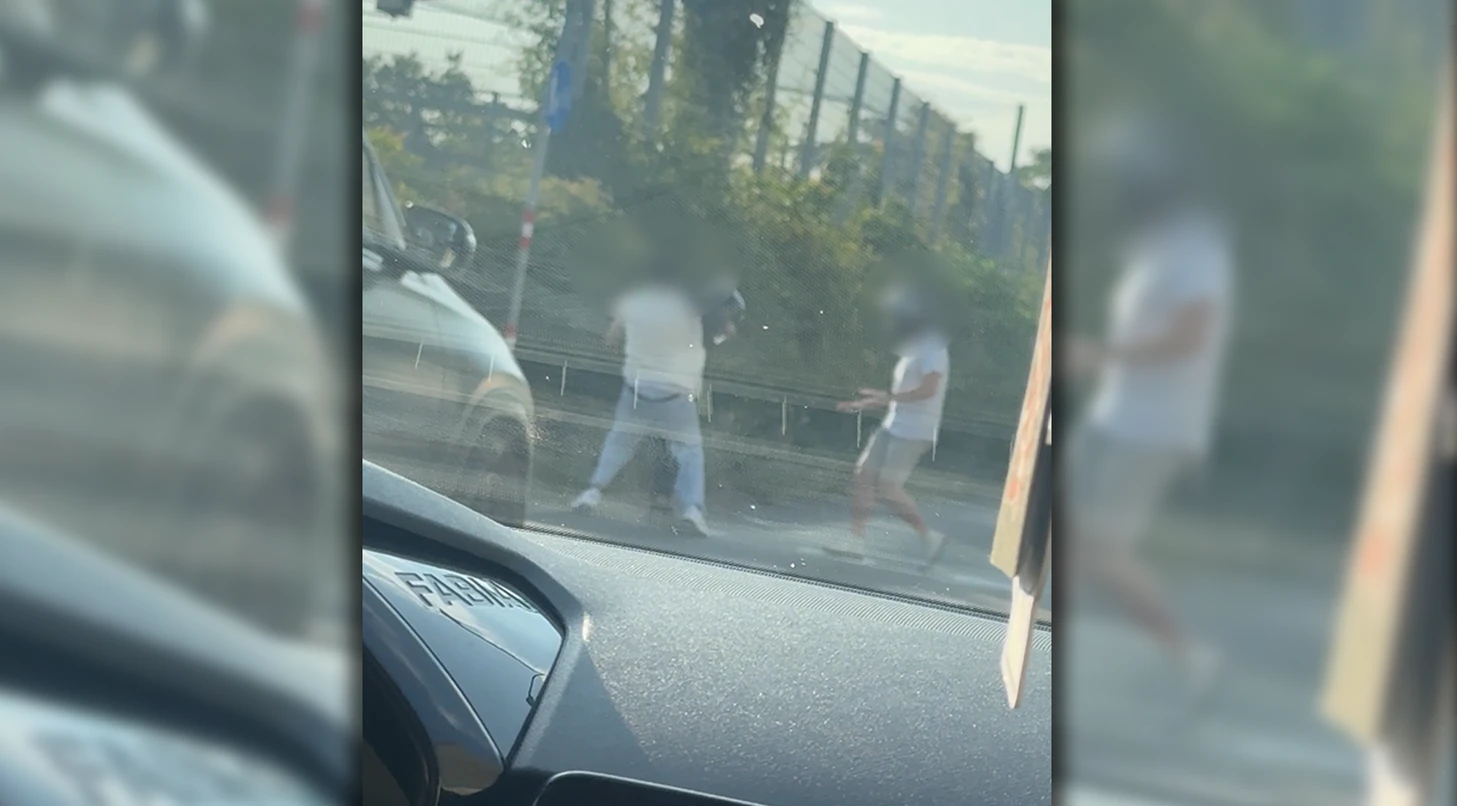Wilde Schlägerei im Straßenverkehr in der Wiener Donaustadt