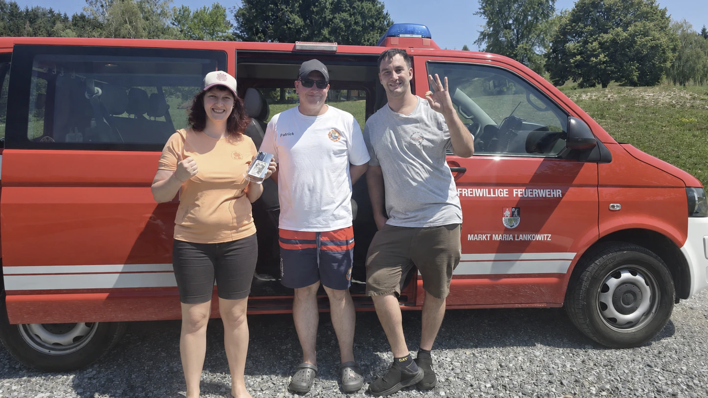 Heute.at - Freiwillige Feuerwehr geht für Urlauberin auf Tauchgang