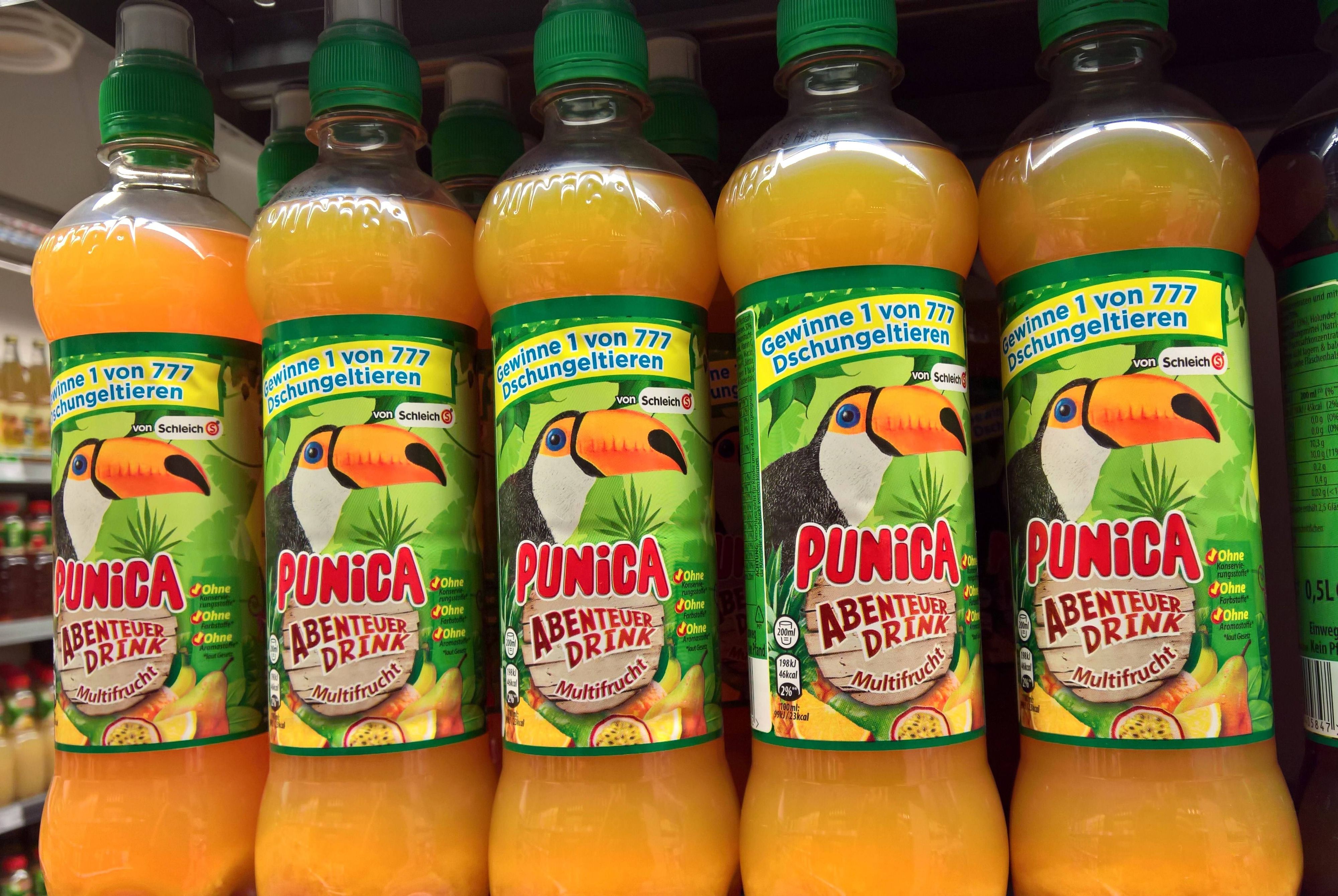 Punica war erstmals 1977 auf dem Markt und erlebte in den 1990er-Jahren seine Hochphase.