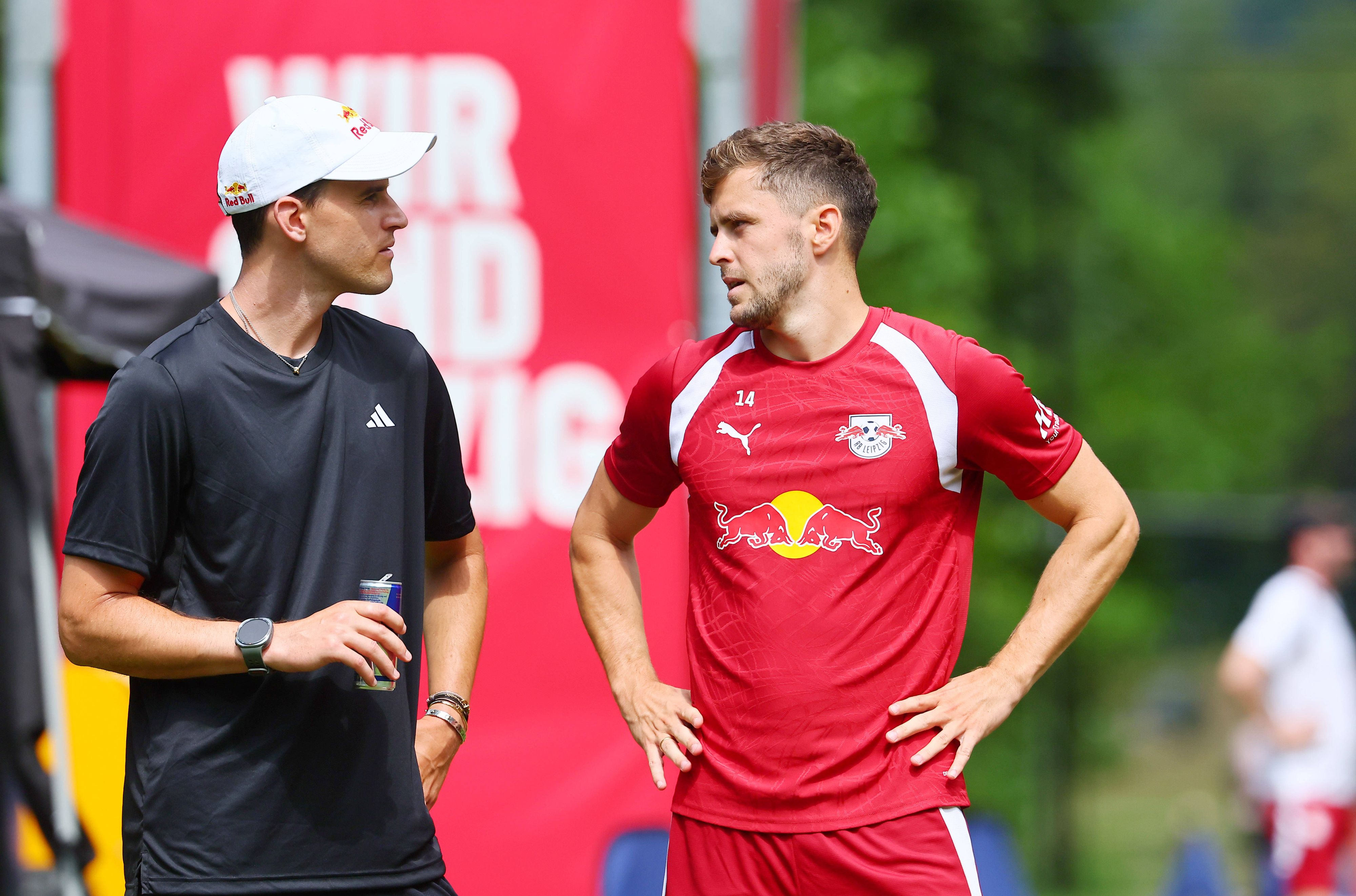 Dominic Thiem und Christoph Baumgartner