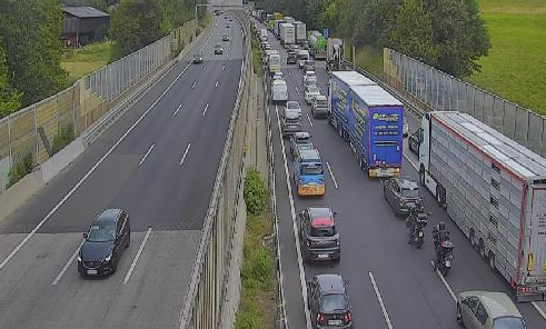 Autofahrer mussten sich am Freitagabend auf erhebliche Verzögerungen einstellen. 