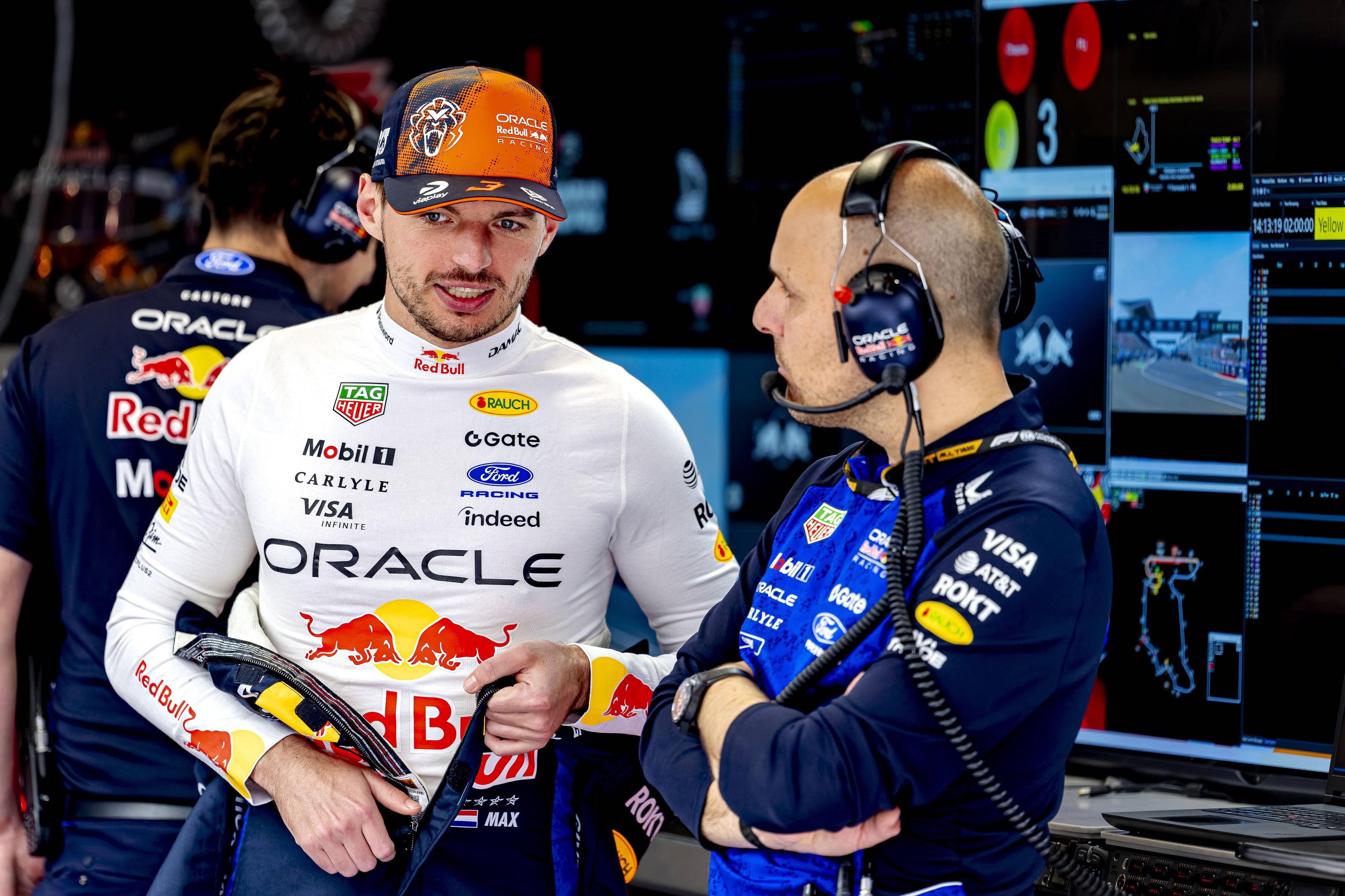 Formel-1-Star Max Verstappen und sein Vertrauensmann Gianpiero Lambiase. 