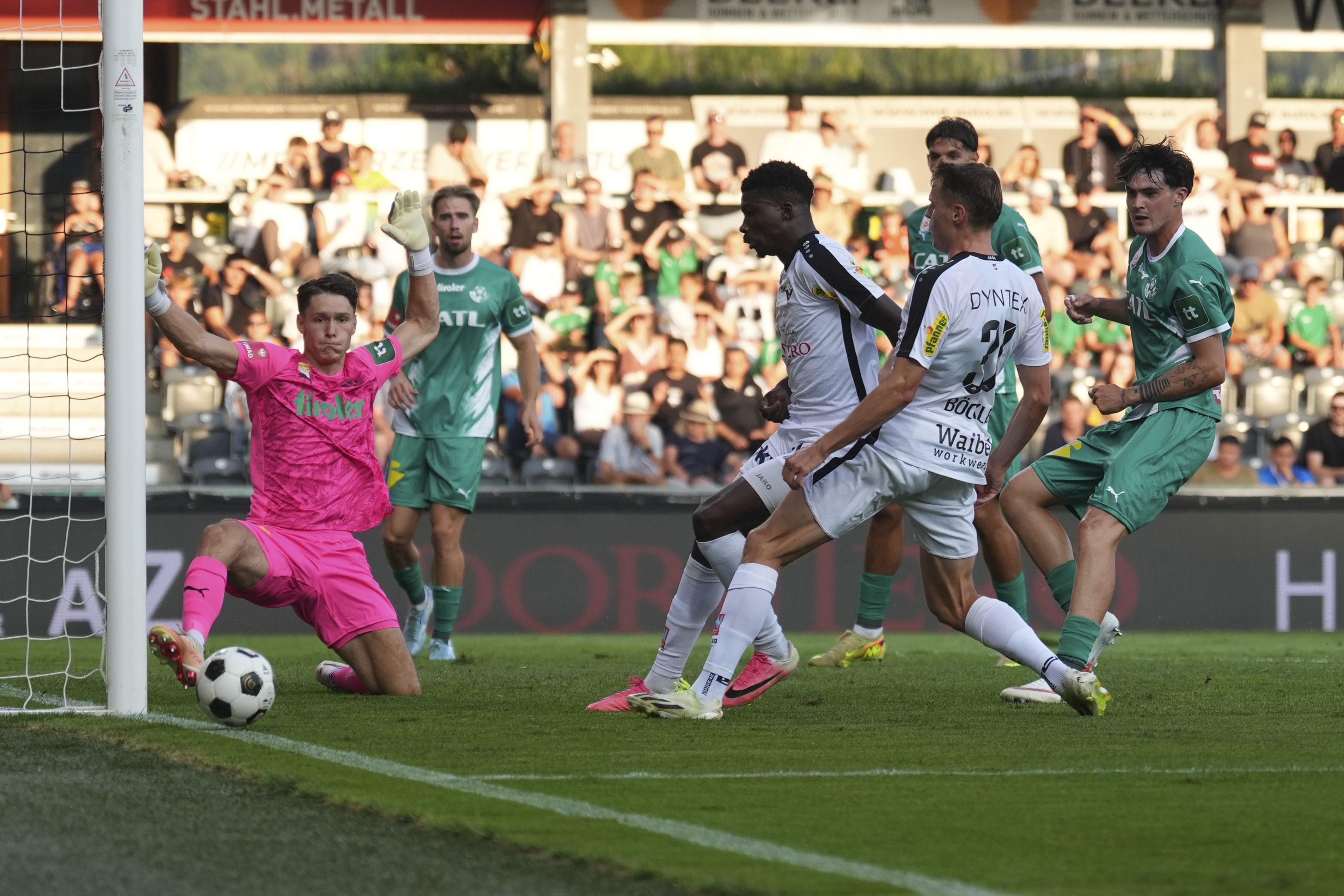 Altach gegen die WSG Tirol im Bundesliga-Duell. 