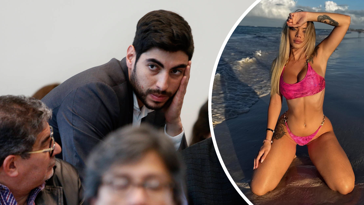 Der argentinische Politiker Facundo Moyano und Influencerin Candela Arizaga sorgten für Aufsehen.