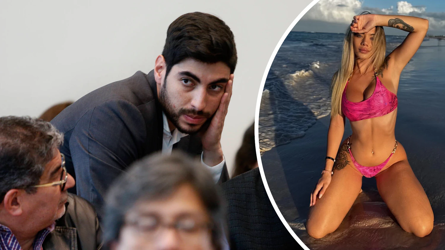 Heute.at - Influencerin flieht halbnackt vor Politiker