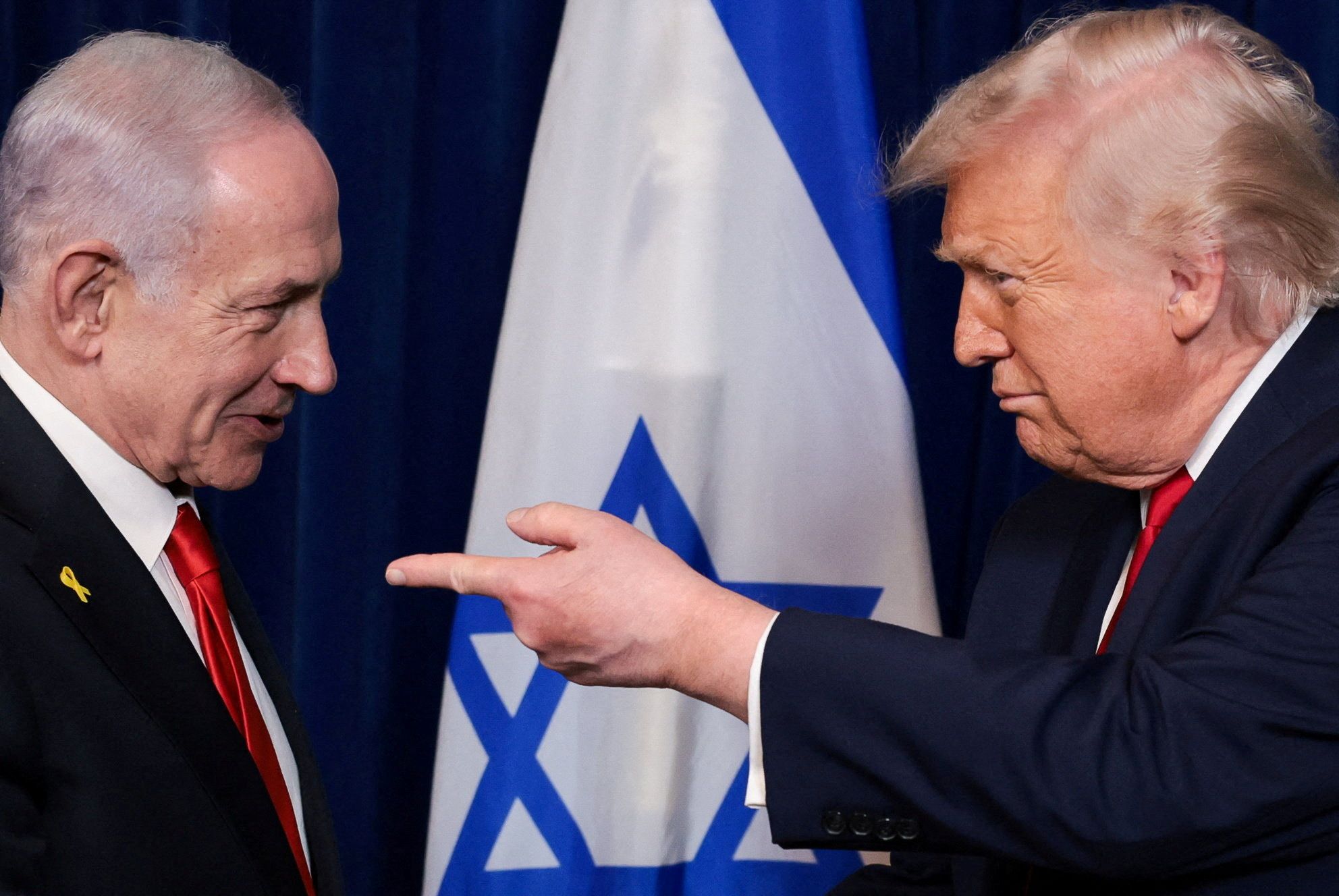 Israels Premierminister Benjamin Netanjahu und US-Präsident Donald Trump. Die USA gelten als wichtigster Verbündeter Israels.