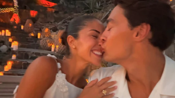George Russell und seine Verlobte Carmen