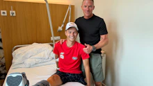 ÖSV-Star Johannes Lamparter spricht nach Knöchelbruch.