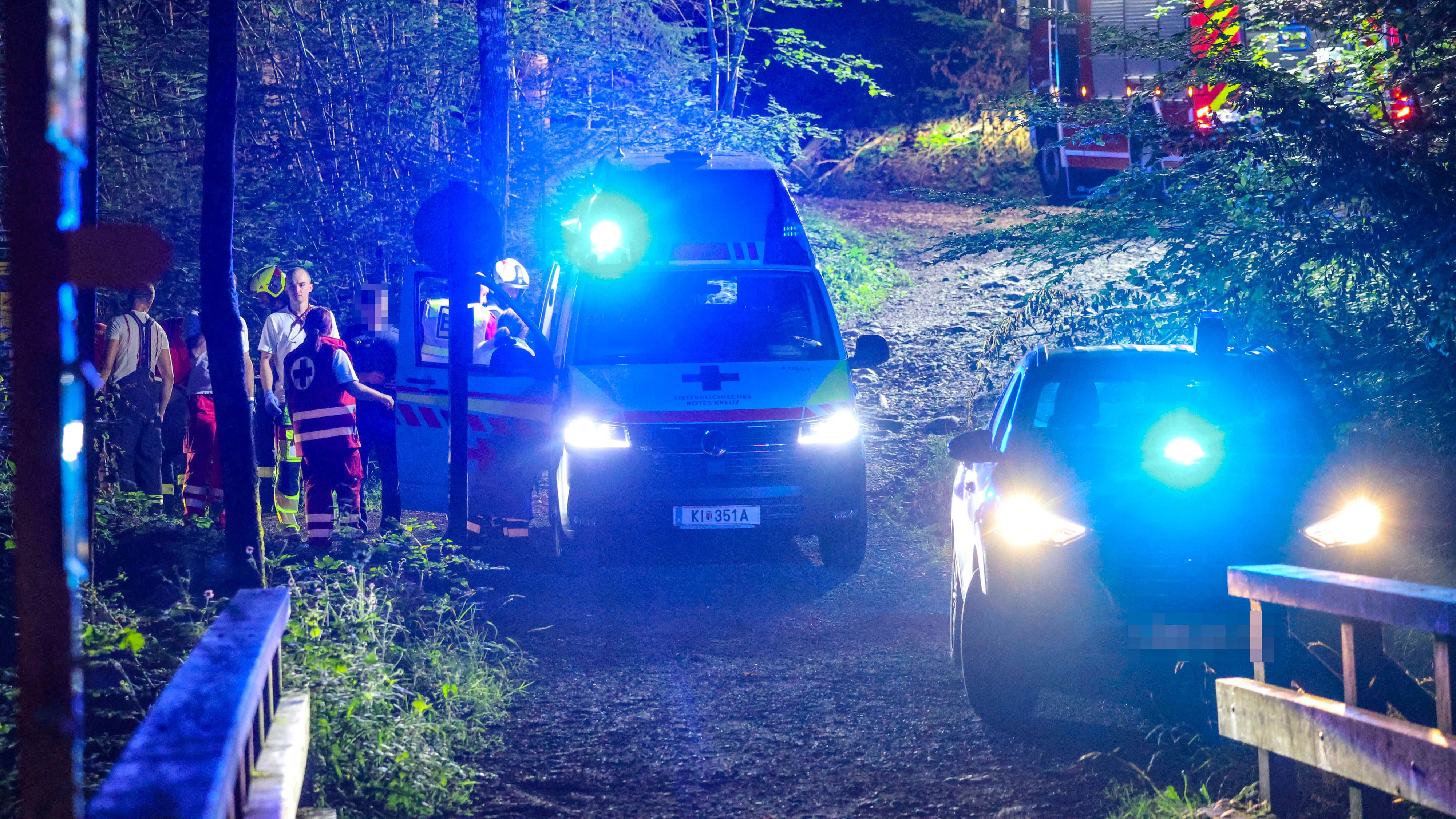 Heute.at - Einsatz in der Nacht! Person in Roßleithen gerettet