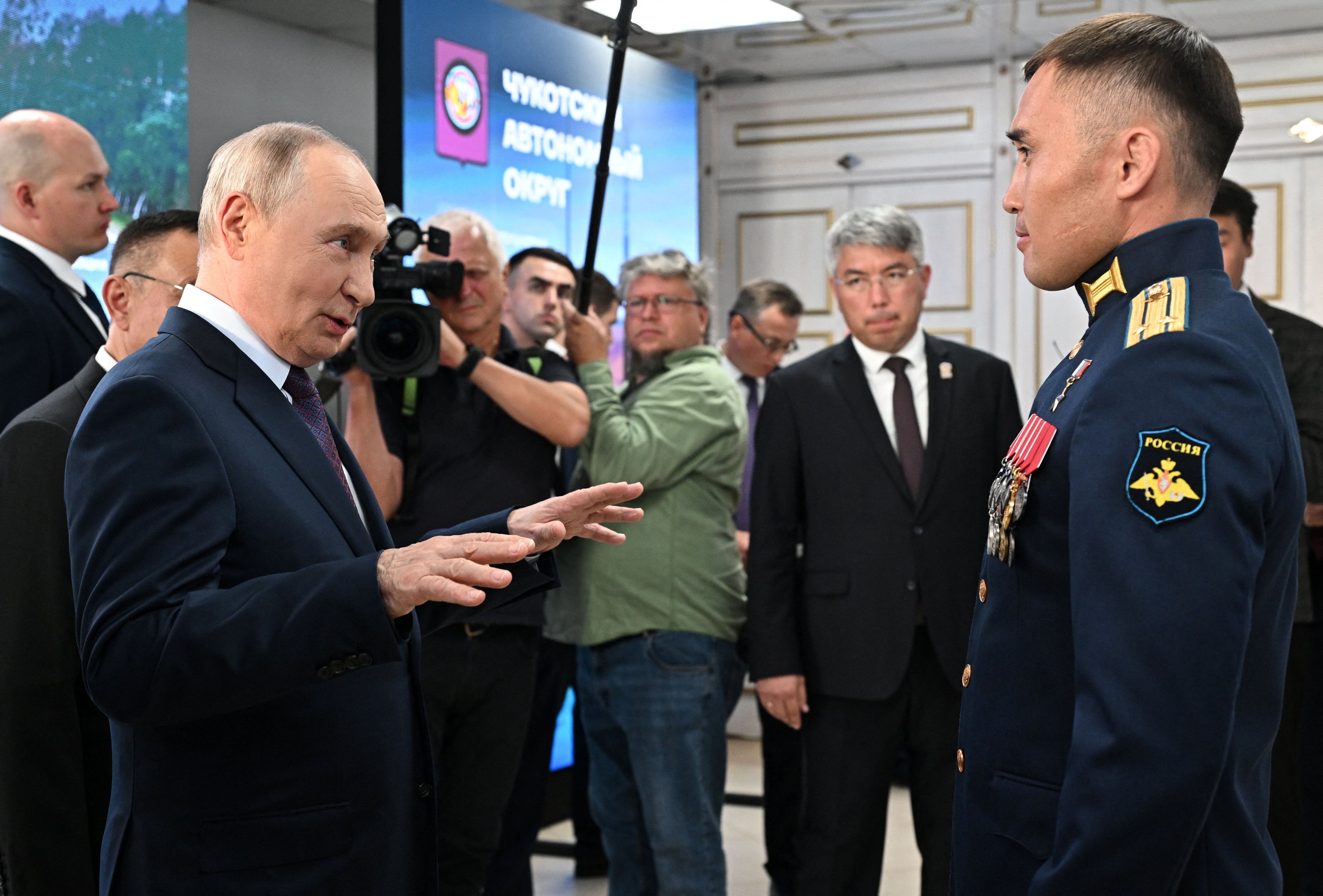 10. August 2026: Putin zu Besuch in Ulan-Ude, der Hauptstadt der russischen Teilrepublik Burjatien im südöstlichen Sibirien. (Symbolfoto)