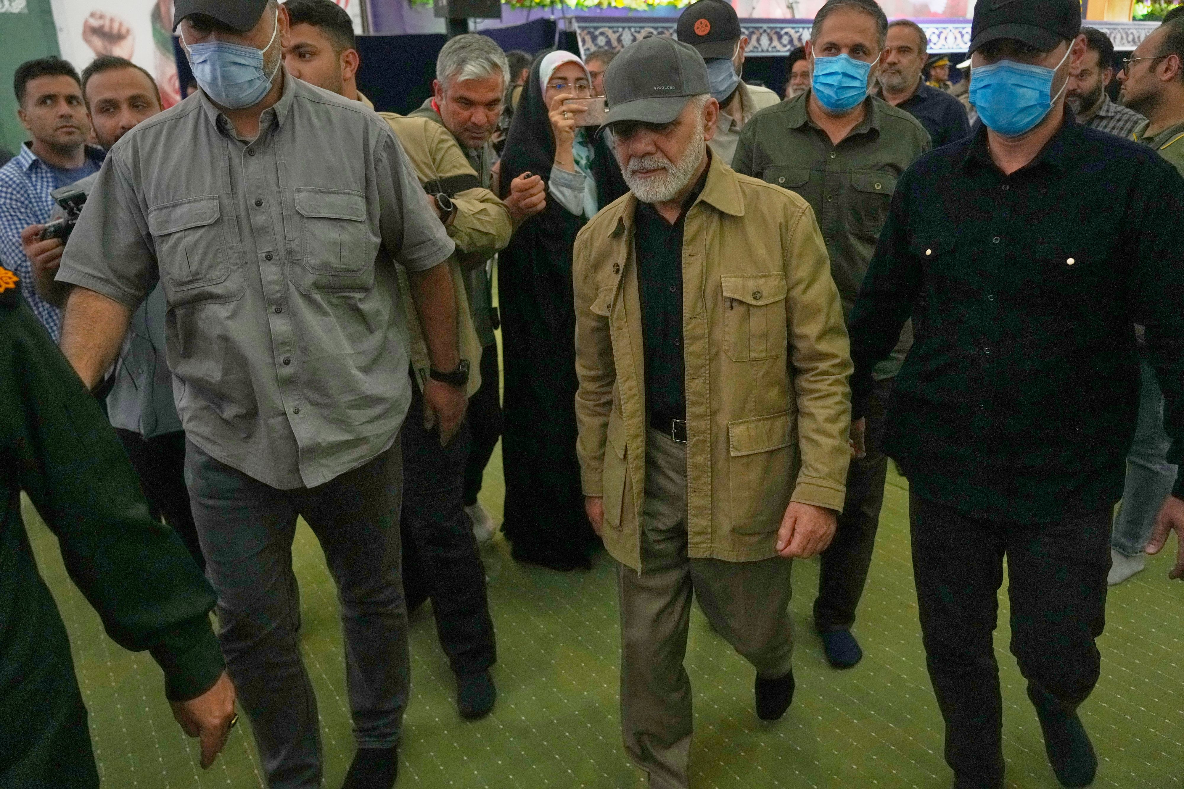 General Ali Abdollahi (Mitte) ist der neue Armeechef im Iran. 