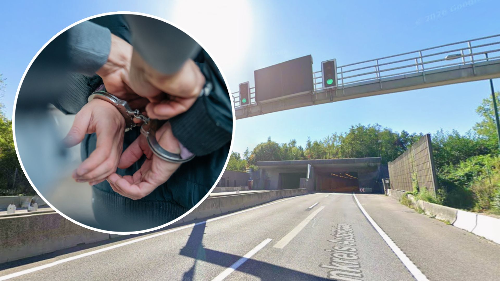 Der 40-Jährige ignorierte die Sperre auf der A8. Bei der Festnahme kam es zur Rangelei mit den Beamten. (Symbolbild)