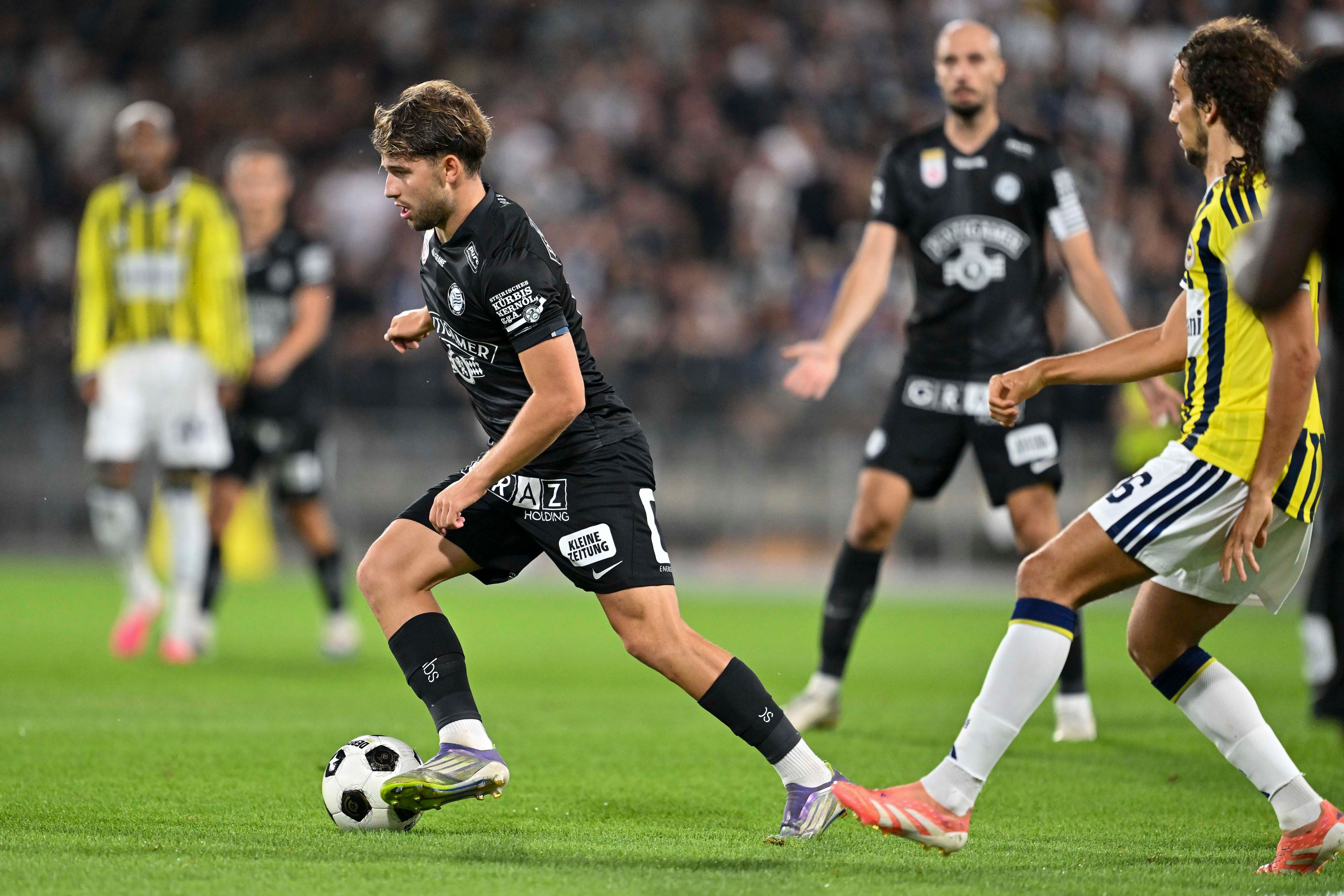 Der SK Sturm gibt Gas. 