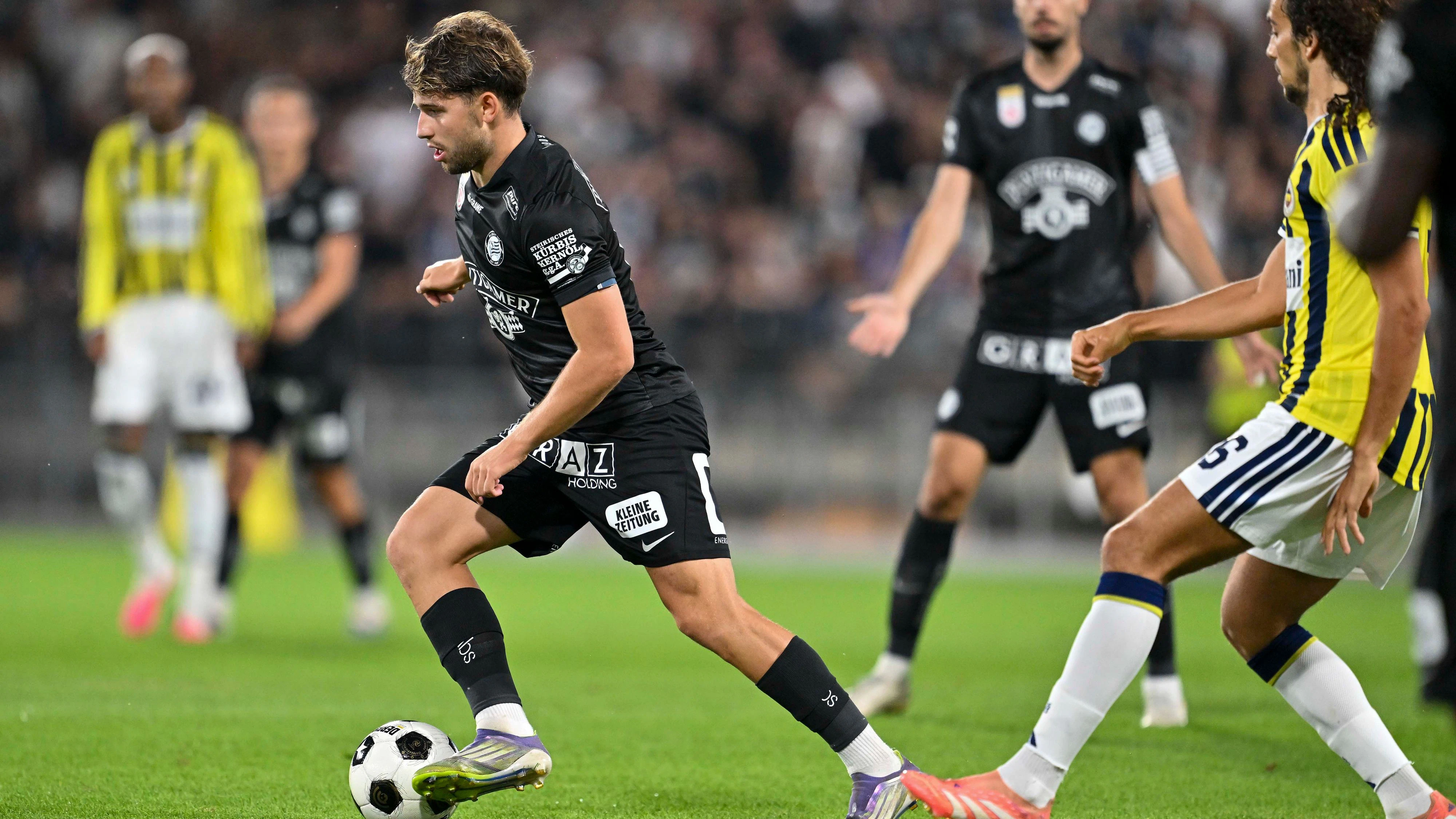 Der SK Sturm gibt Gas. 
