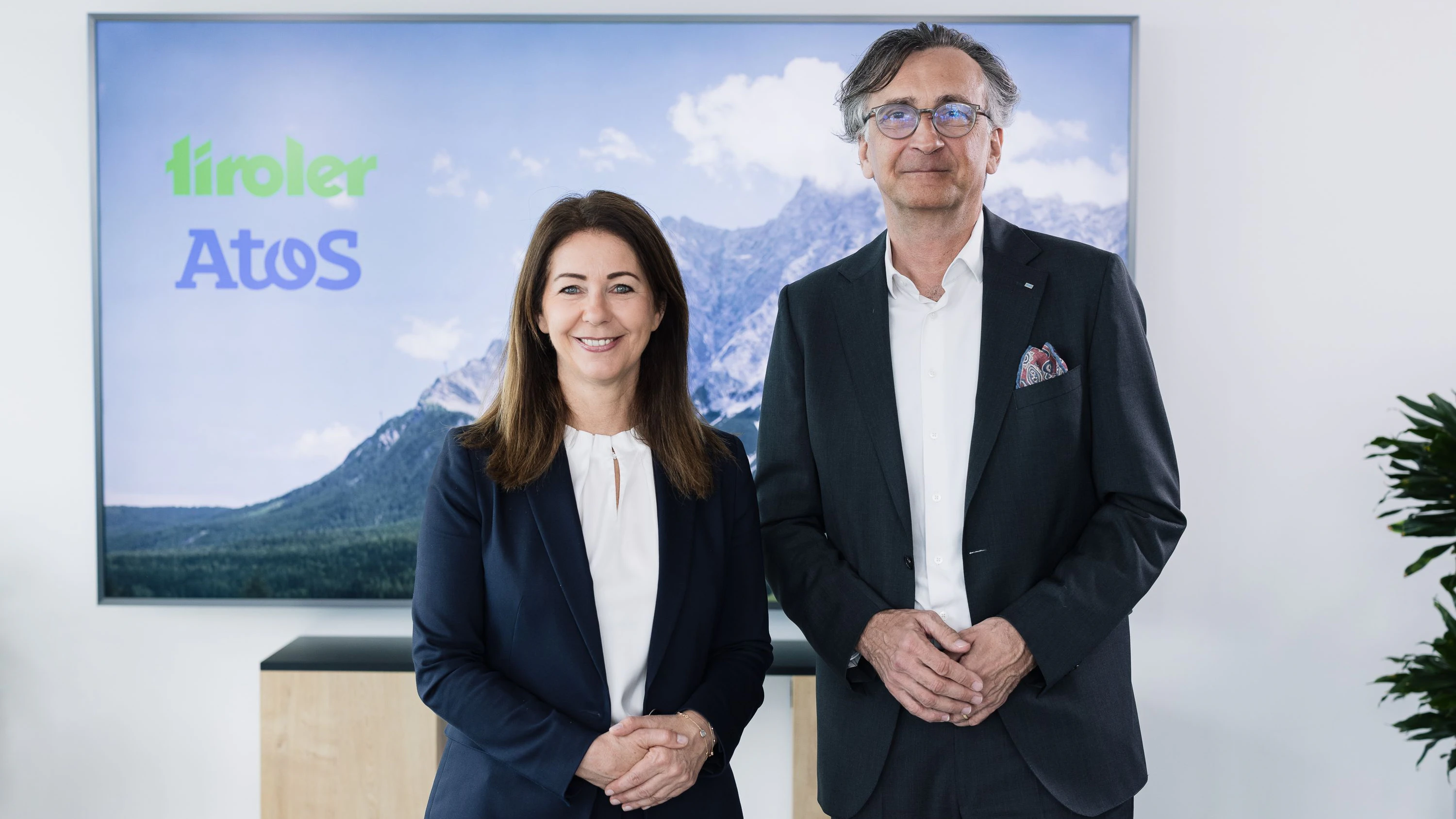 Isolde Stieg (Tiroler Versicherung), Johann Schachner (Atos).