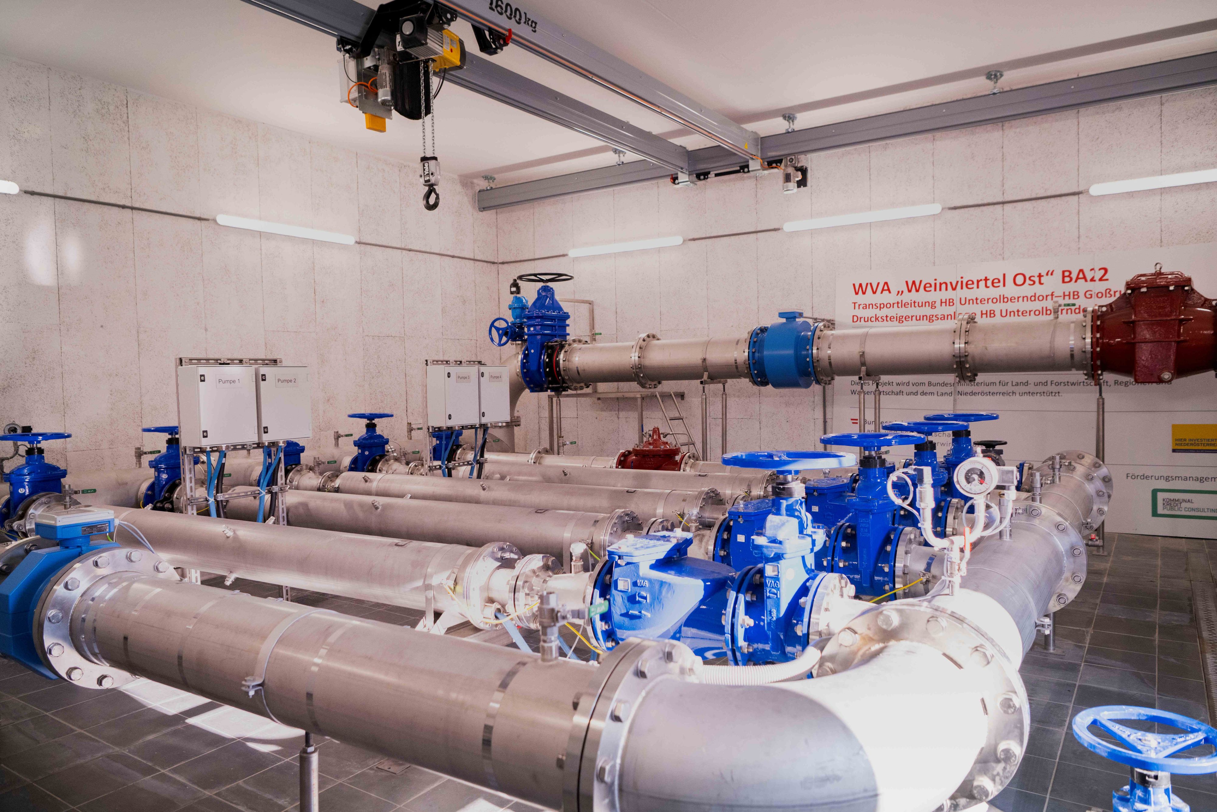 Mit der neuen Leitung soll nun deutlich mehr Wasser transportiert werden können.