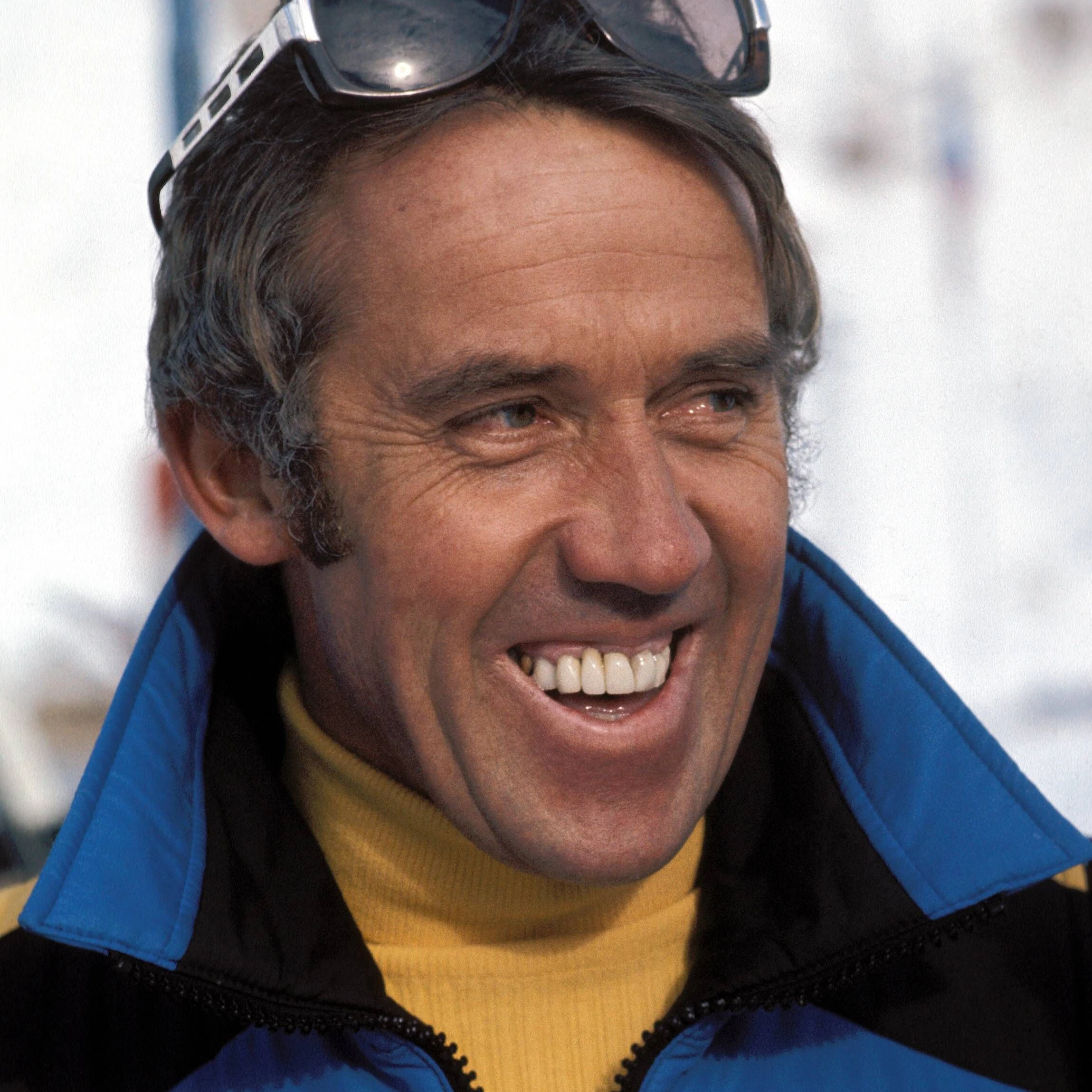 Ernst Hinterseer war einst ÖSV-Techniktrainer und Betreuer von Sohn Hansi. Aufgenommen im Dezember 1972