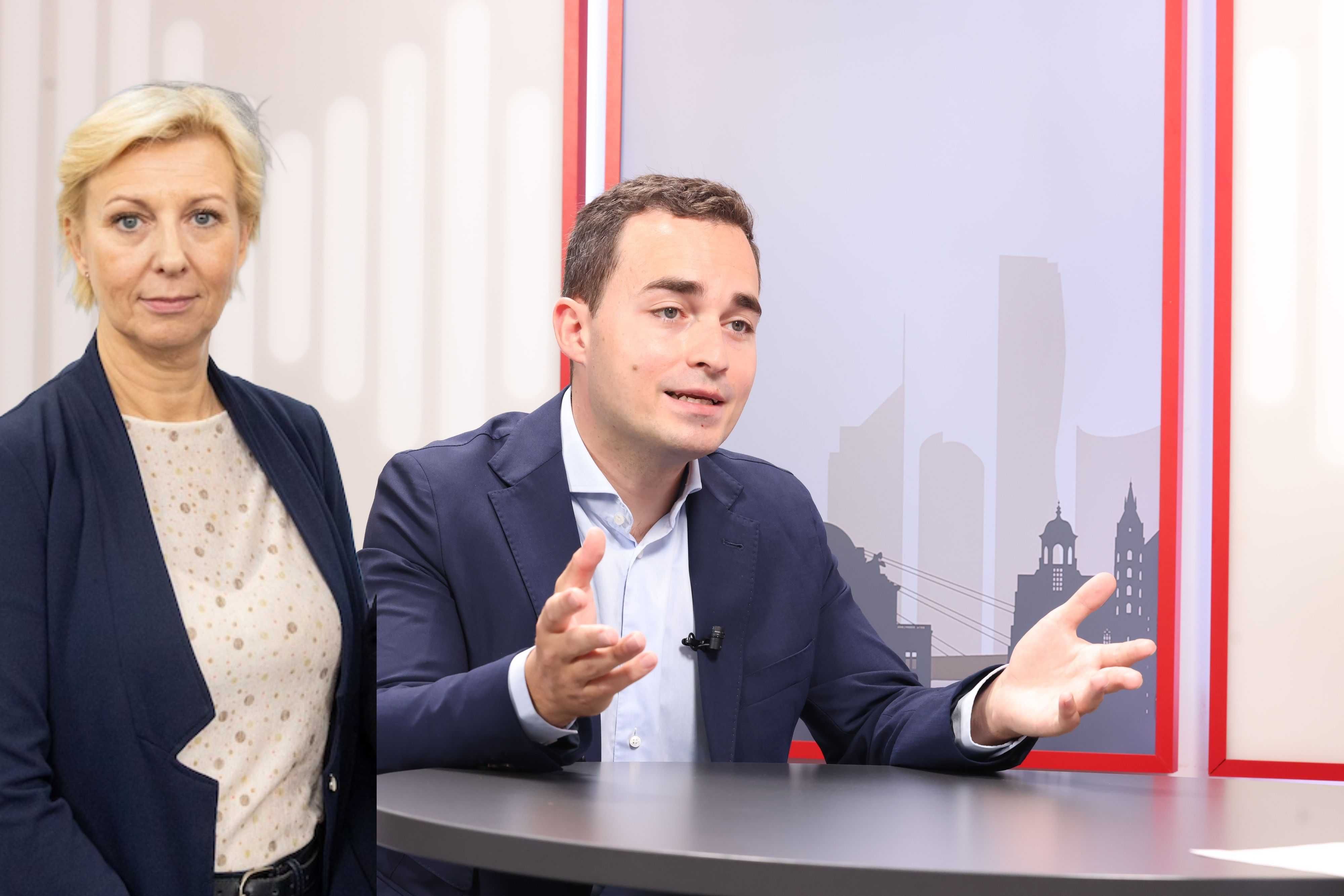 Sabine Keri (VP) und Maximilian Krauss (FP) fordern Aufklärung. 