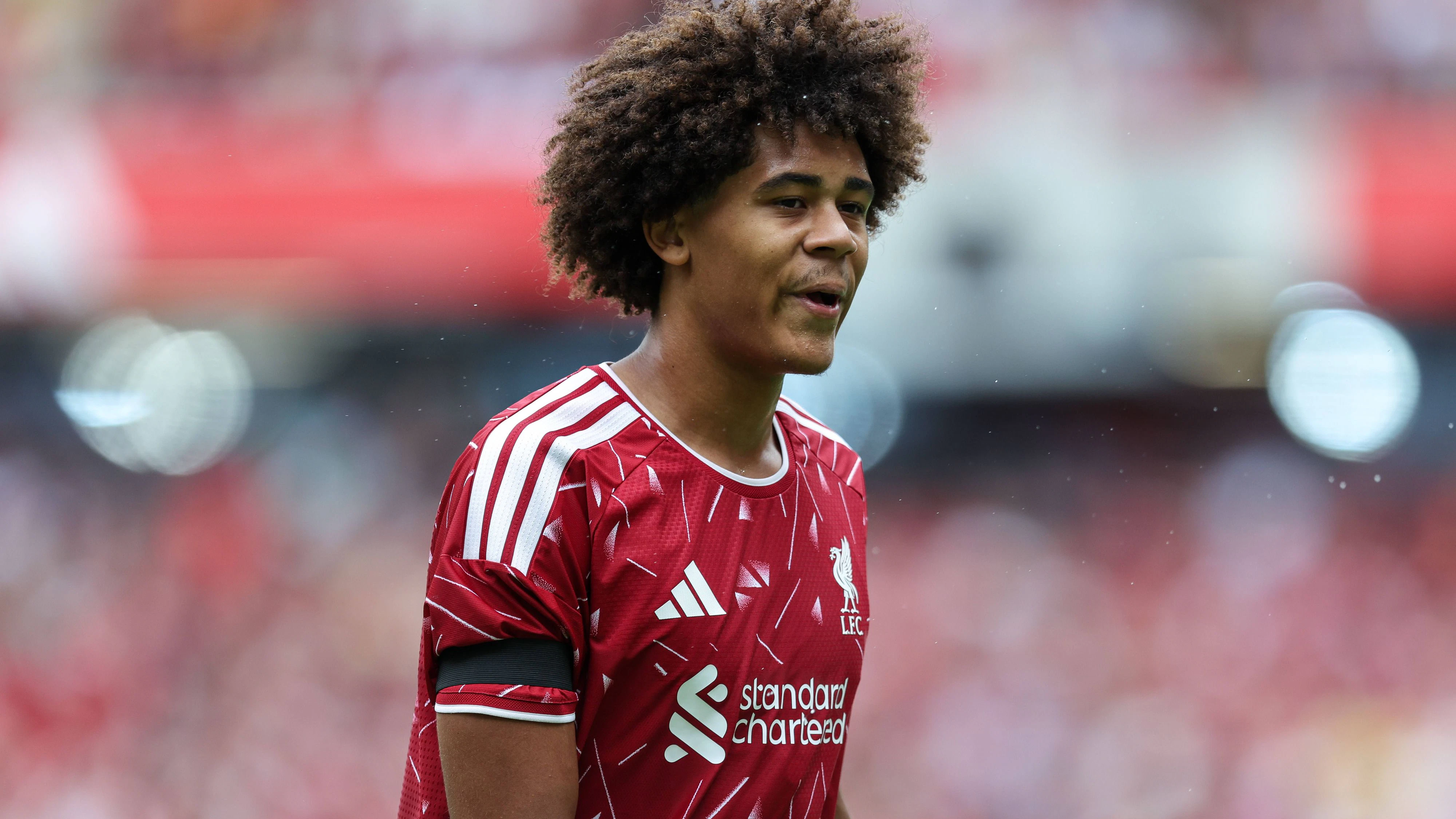 RECORD DATE NOT STATED 9th August 2026 Anfield, Liverpool, Merseyside, England Friendly Football, Liverpool versus Monaco Ifeanyi Ndukwe of Liverpool AidanxHunter