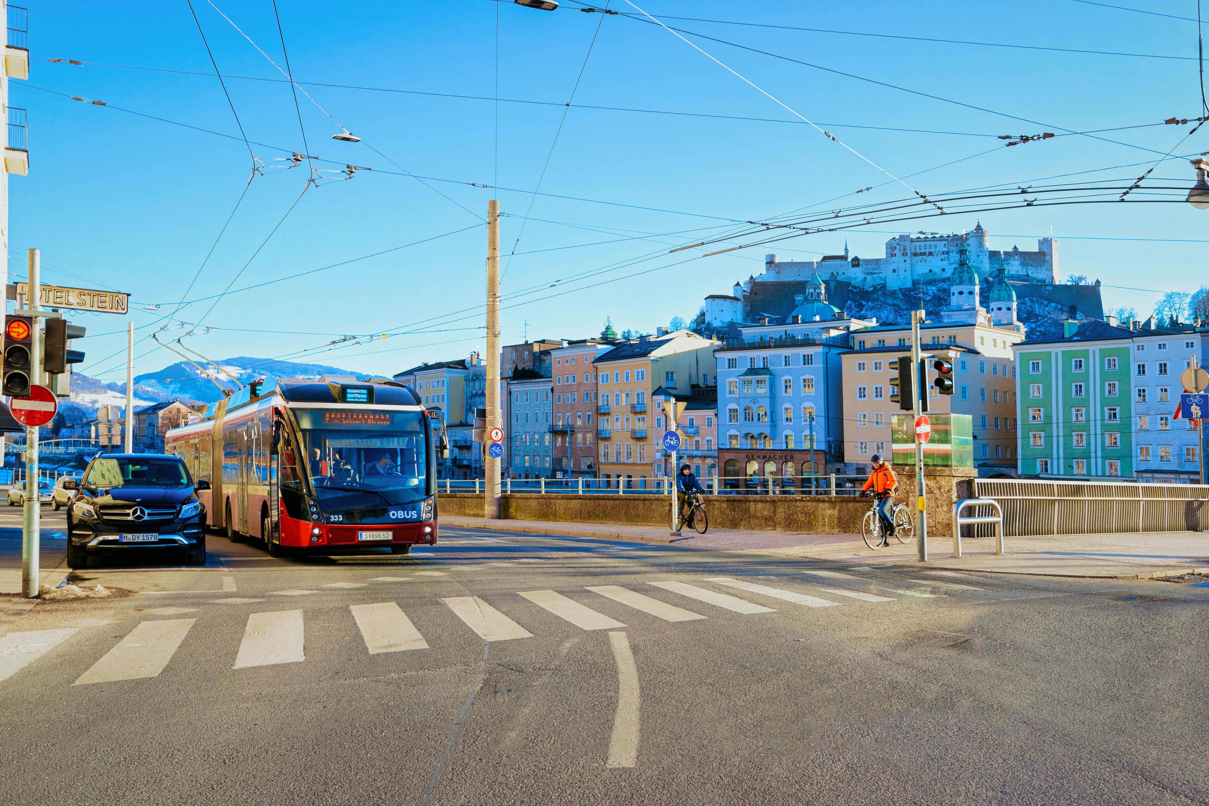Der O-Bus in Salzburg soll bald Geschichte sein.
