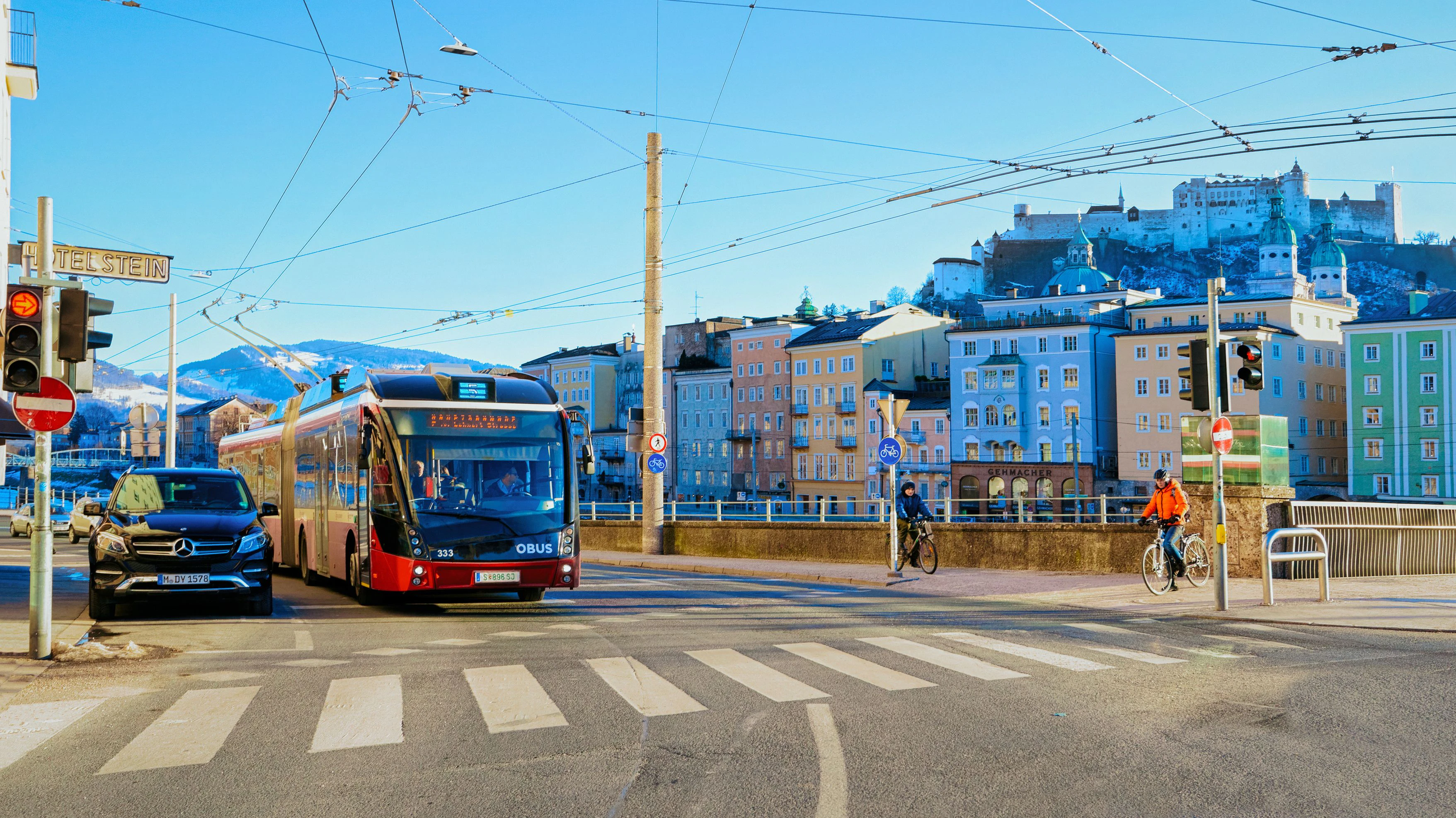 Der O-Bus in Salzburg soll bald Geschichte sein.