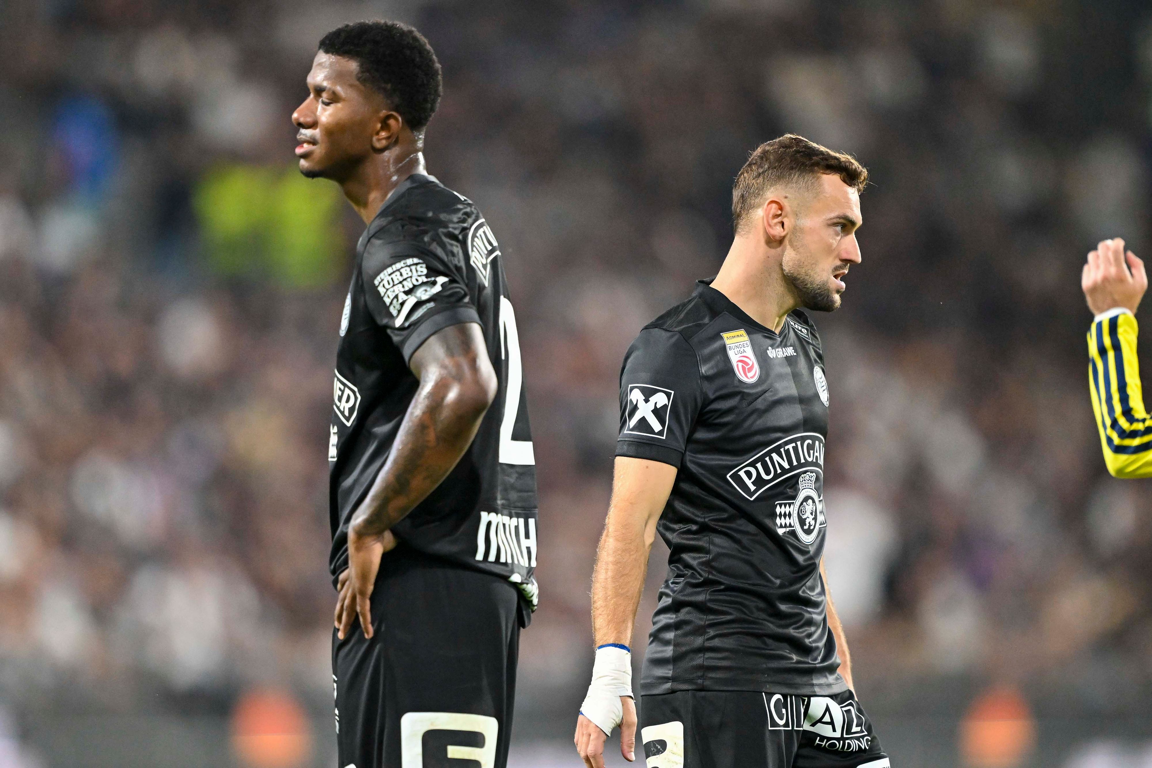 Lange Gesichter beim SK Sturm. 