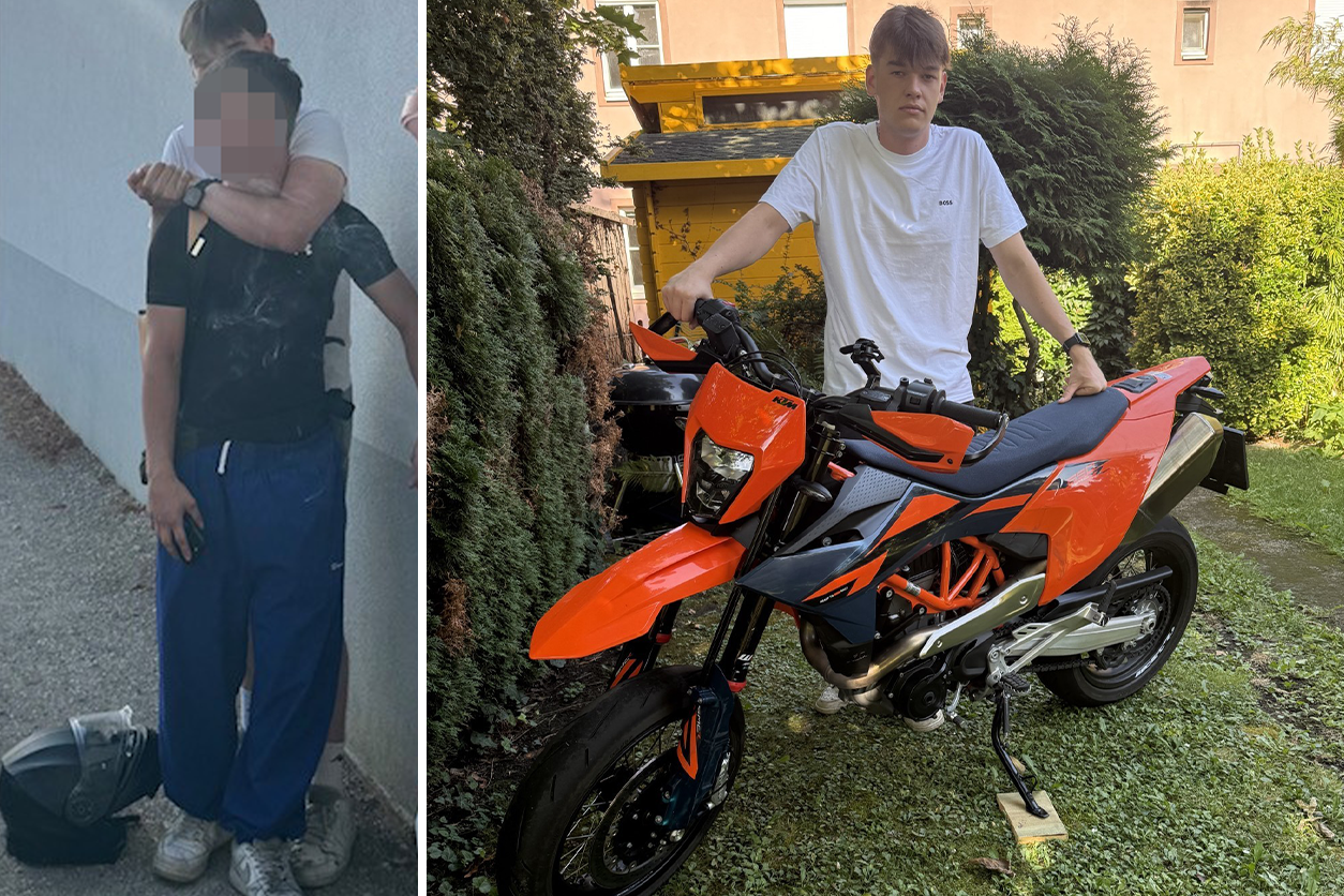 Heute.at - KTM gestohlen: 5 Freunde jagen Motorraddieb durch Wien