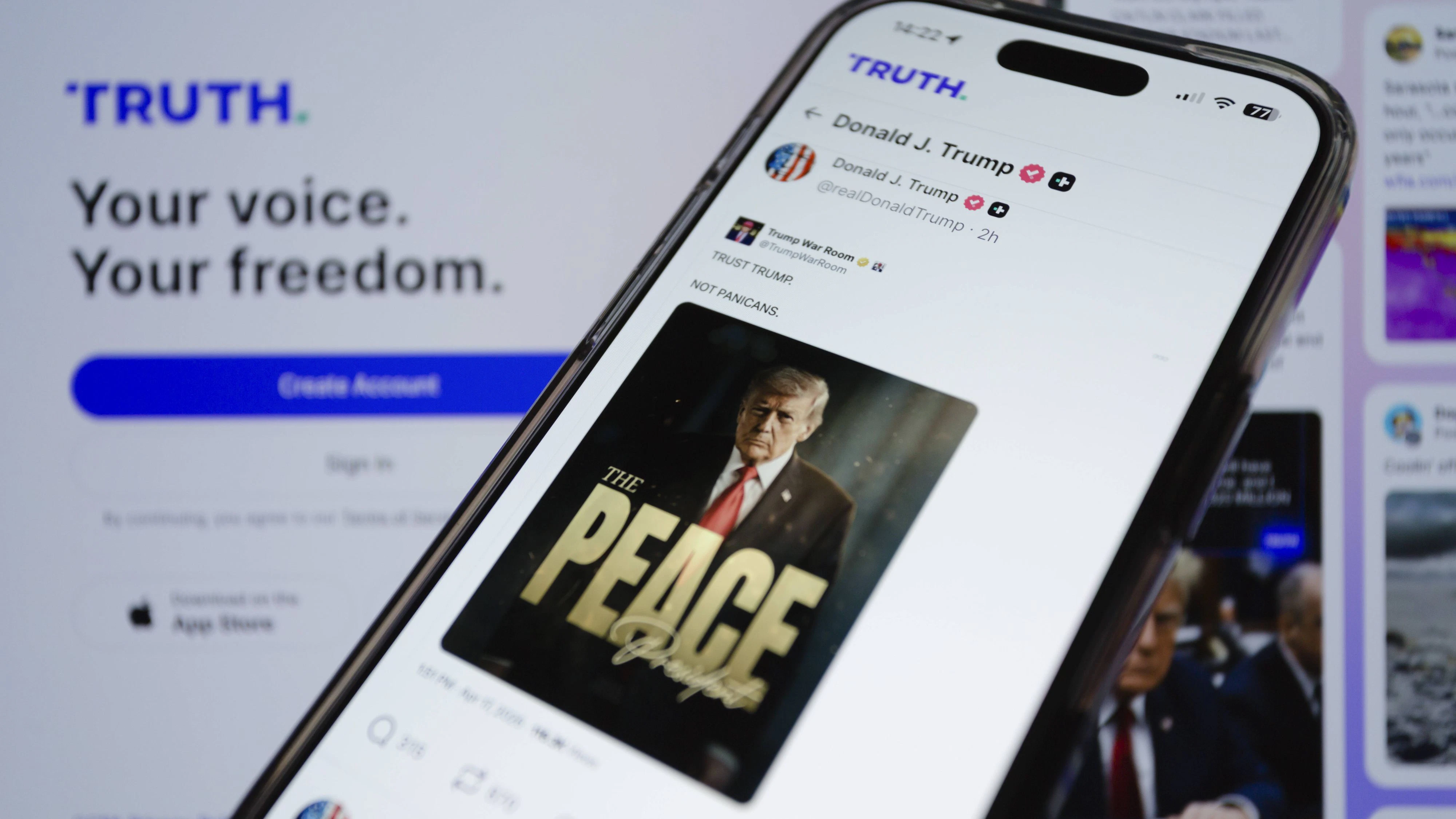 Das Unternehmen hinter Truth Social, die Trump Media and Technology Group (TMTG), hat im zweiten Quartal Verlust gemacht. 
