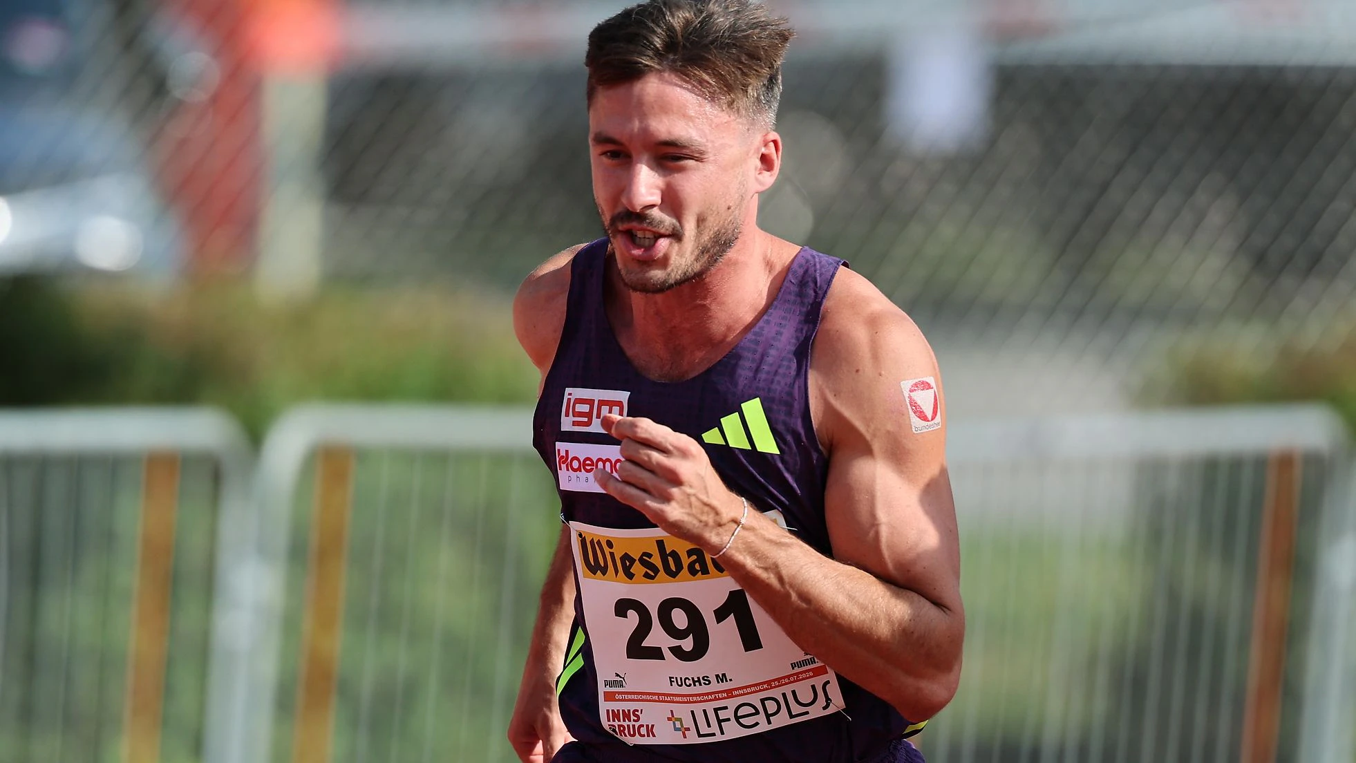 Österreichs Sprint-Superstar Markus Fuchs. 