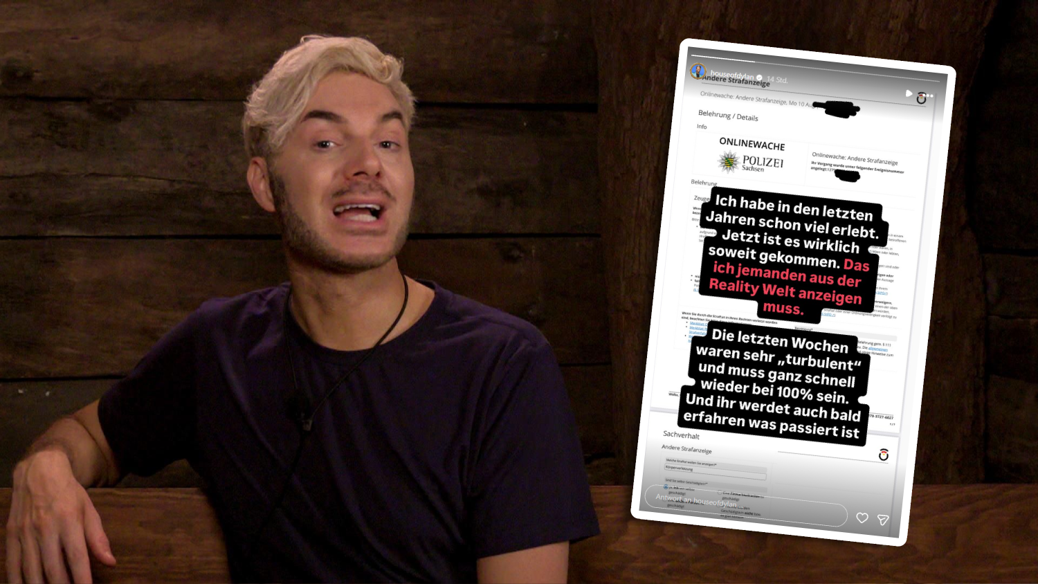 Heute.at - Körperverletzung! Sam Dylan zeigt Reality-Star an
