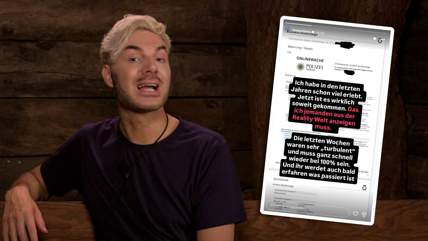 Wegen Körperverletzung: Sam Dylan zeigt Reality-TV-Star an