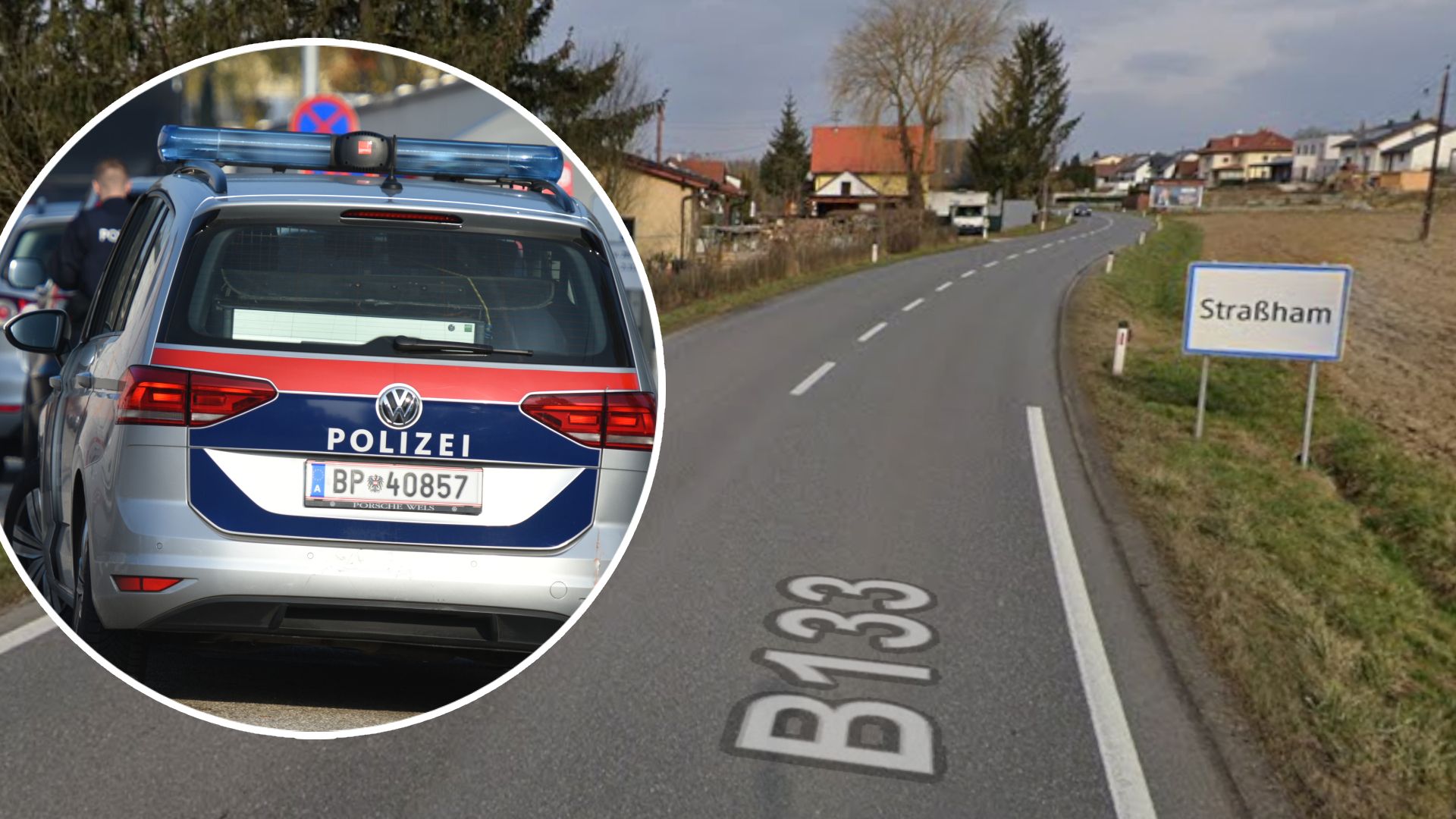 Die Polizei stoppte den 17-Jährigen auf der B133 in Straßham. (Symbolbild)