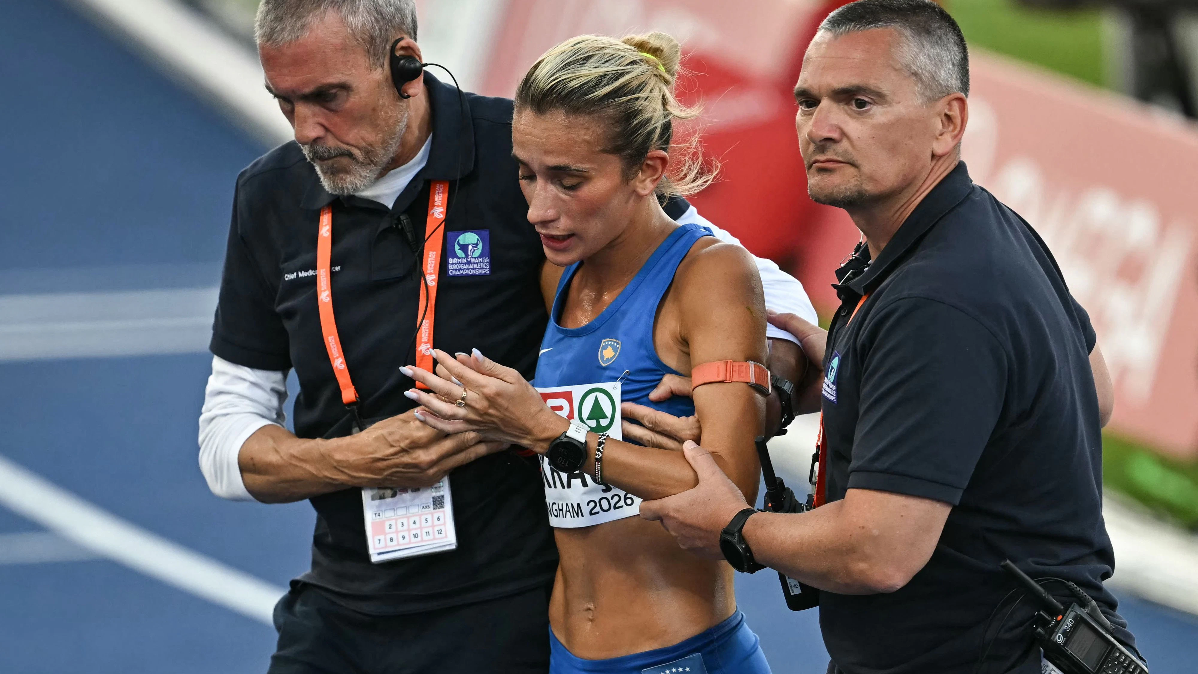 Heute.at - Zusammenbruch im Rennen – Drama um Leichtathletin!
