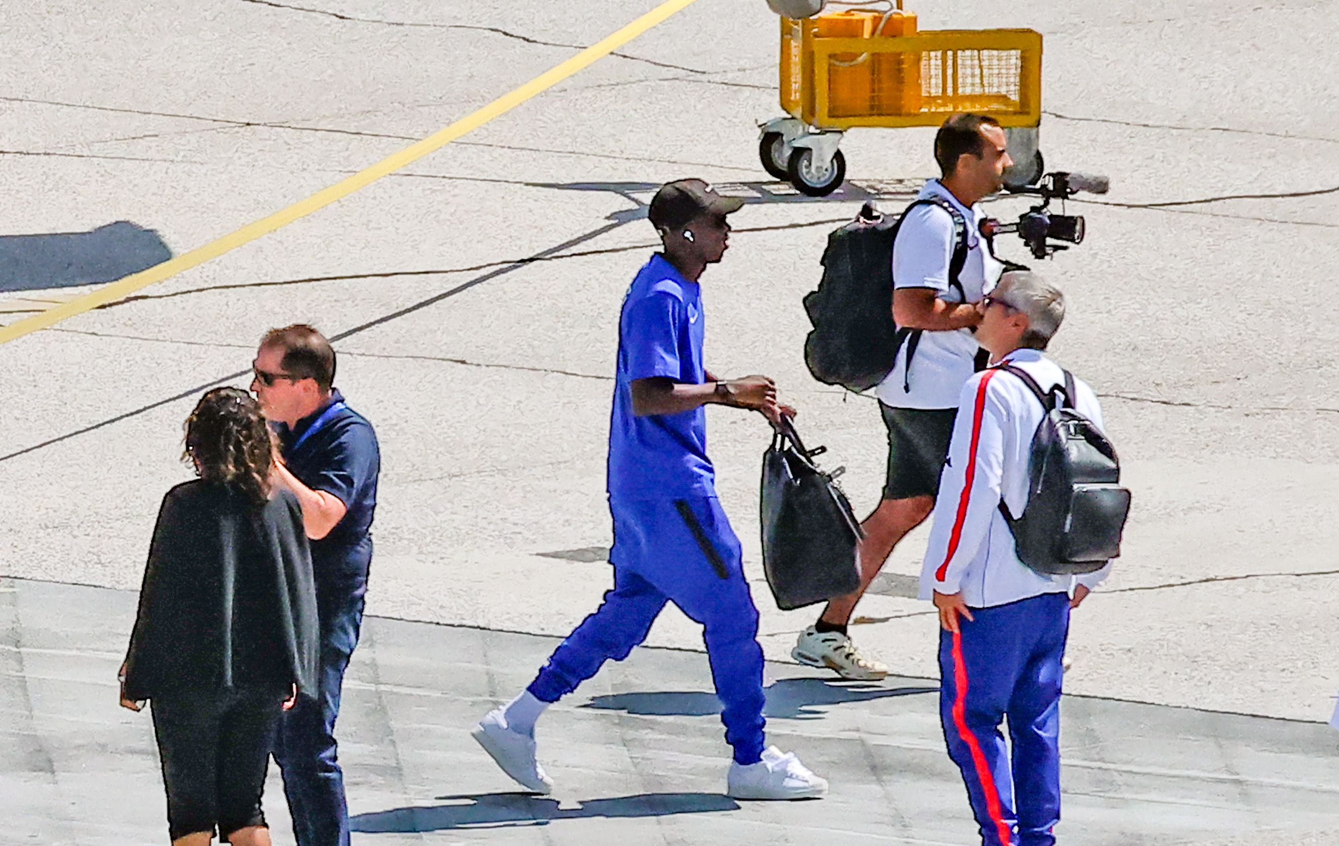 Ousmane Dembélé ist auch nach Salzburg gereist.