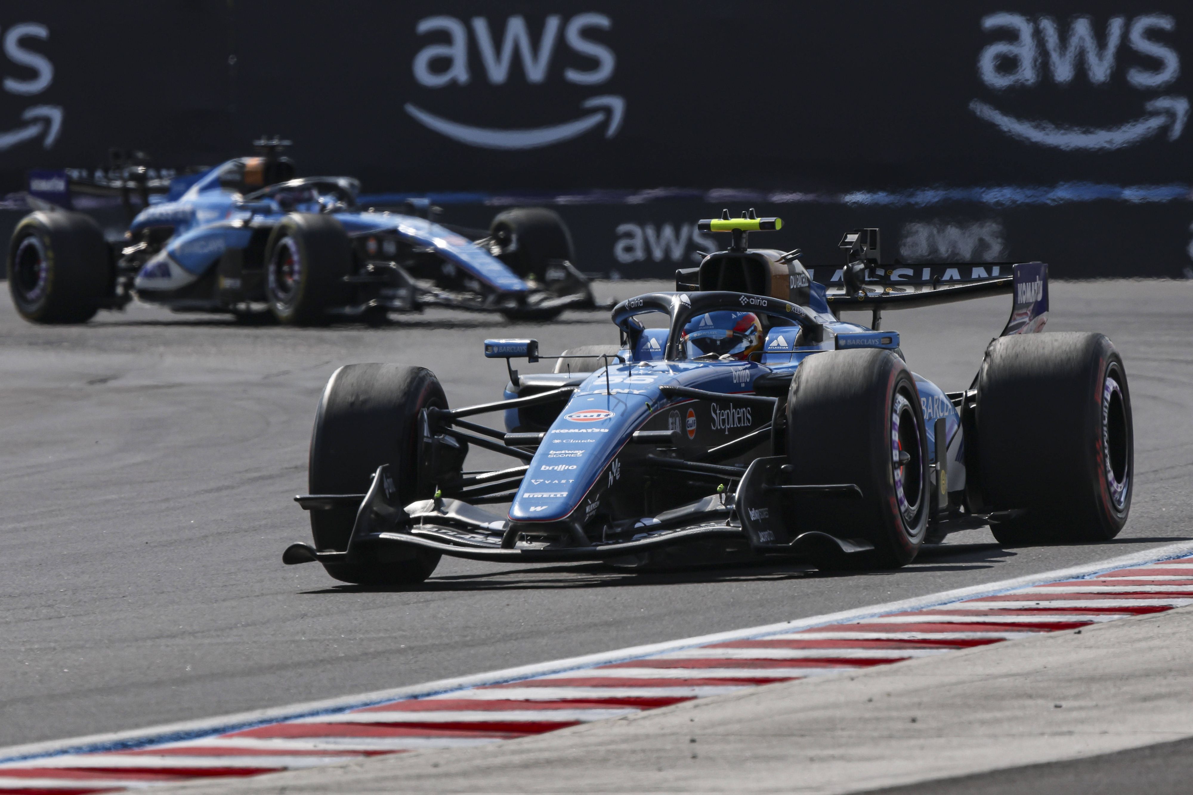Williams-Mann Carlos Sainz. 