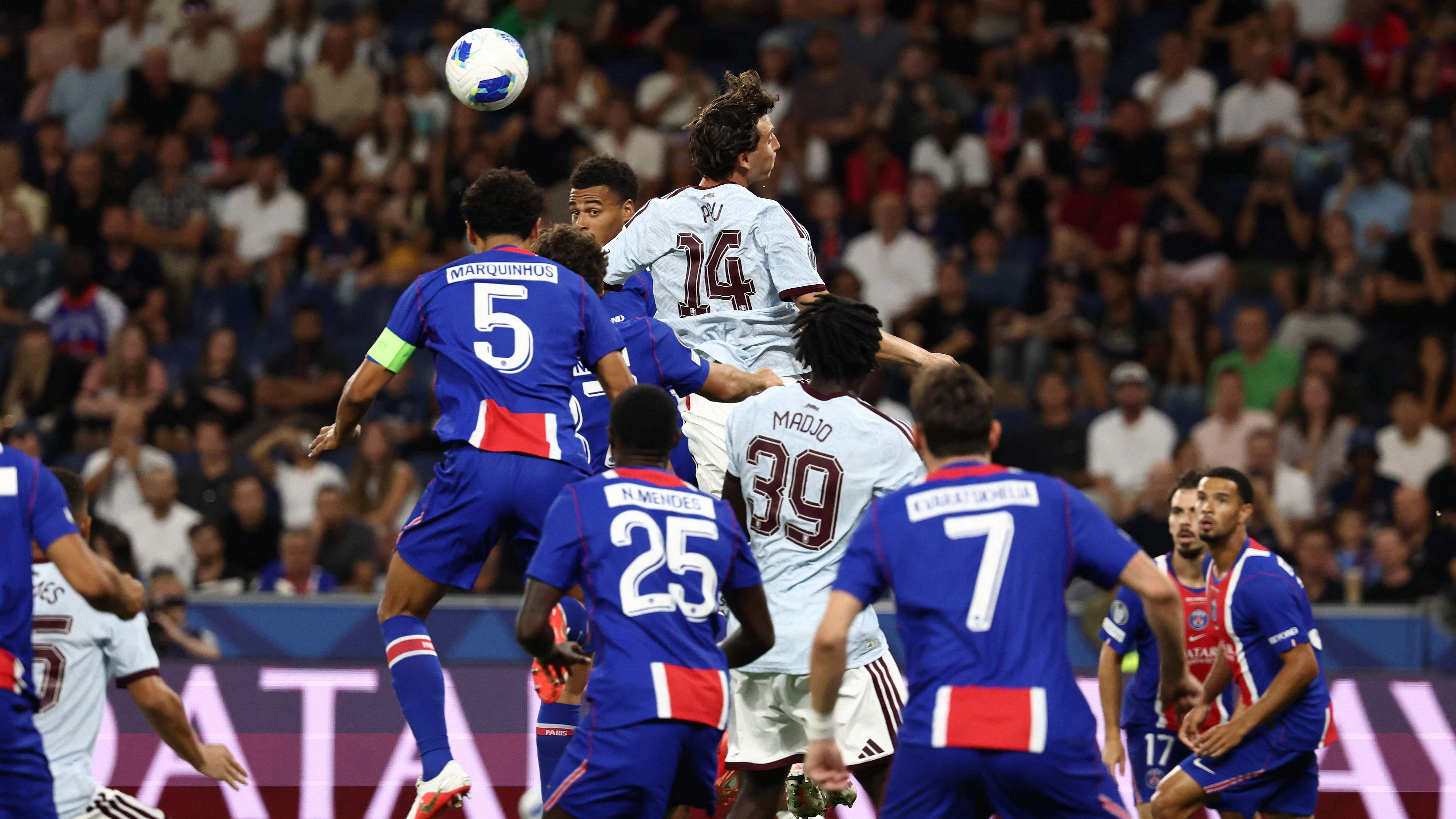 Heute.at - PSG gelingt gegen Villa Titelverteidigung im Supercup
