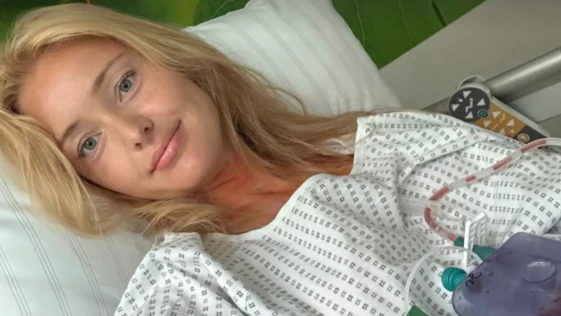 Patrice Aminati im Krankenhaus