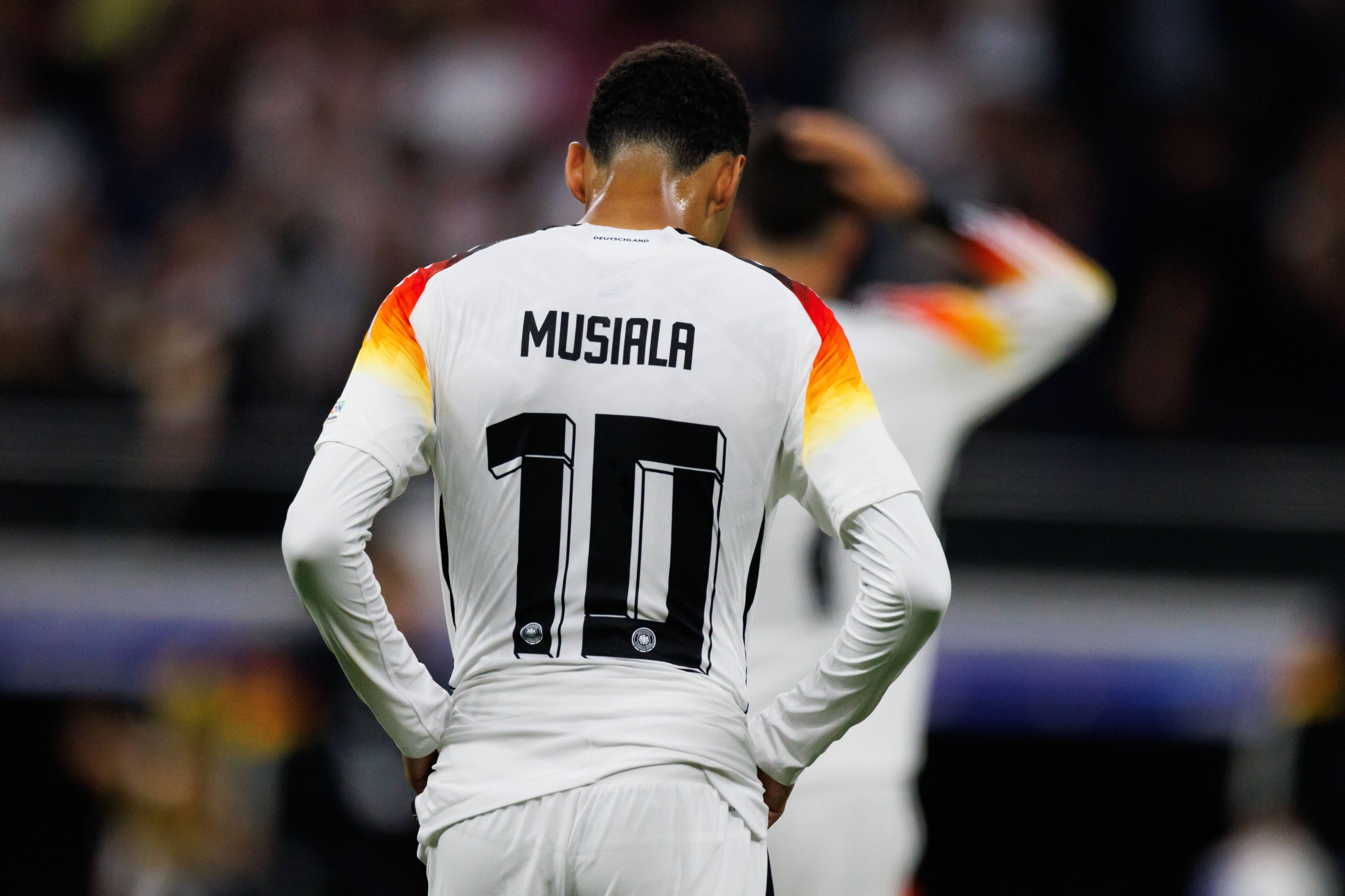 Fußball-Star Jamal Musiala. 