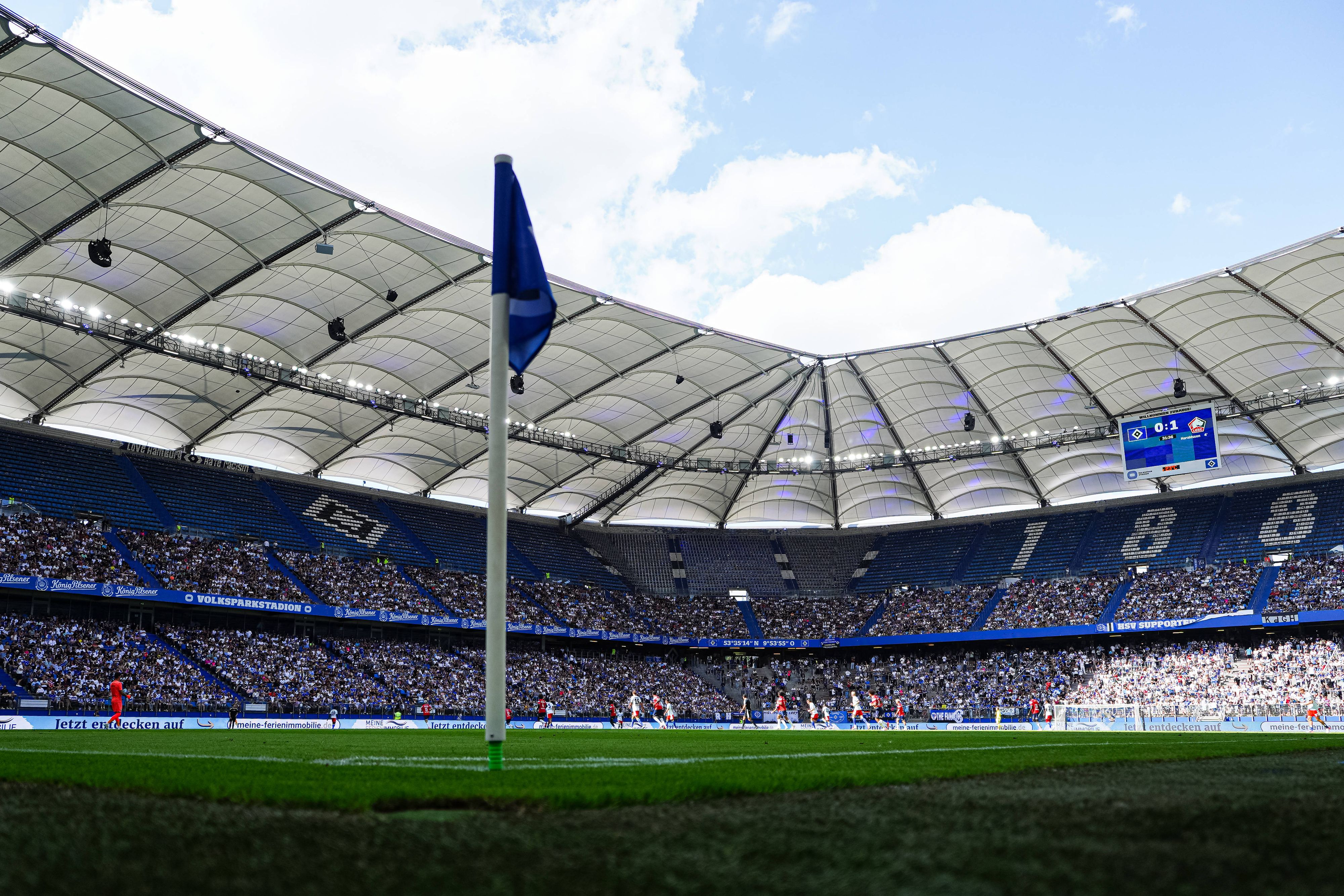 Im Volksparkstadion wird am Wochenende nicht Fußball gespielt.