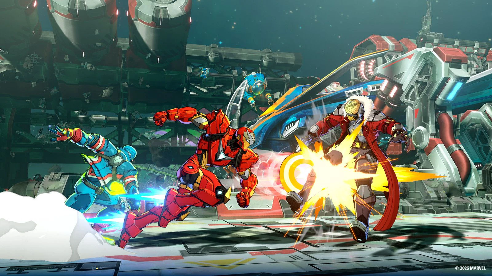 Iron Man und Captain America greifen an: Das Experimentieren mit den Team-Zusammensetzungen macht Spaß.
