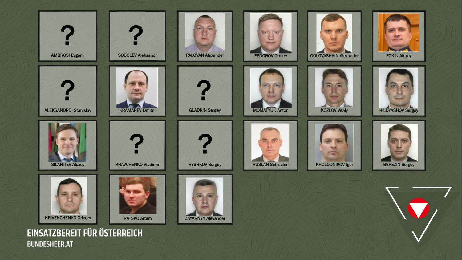 Diese Personen sollen für Russland spioniert haben. 